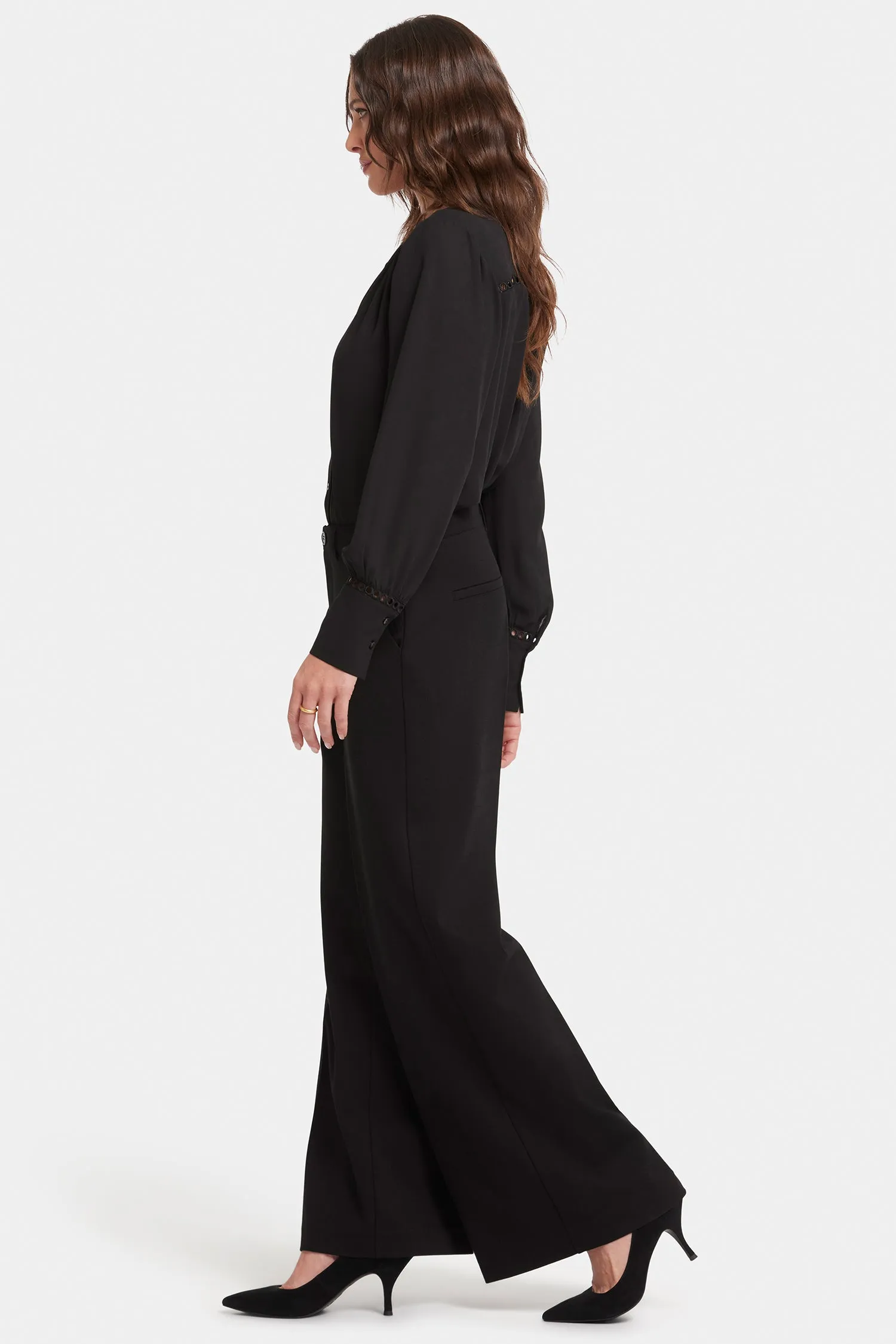 Whitney Trouser Pants In Petite - Black sold by NYDJ product image thumbnail 5