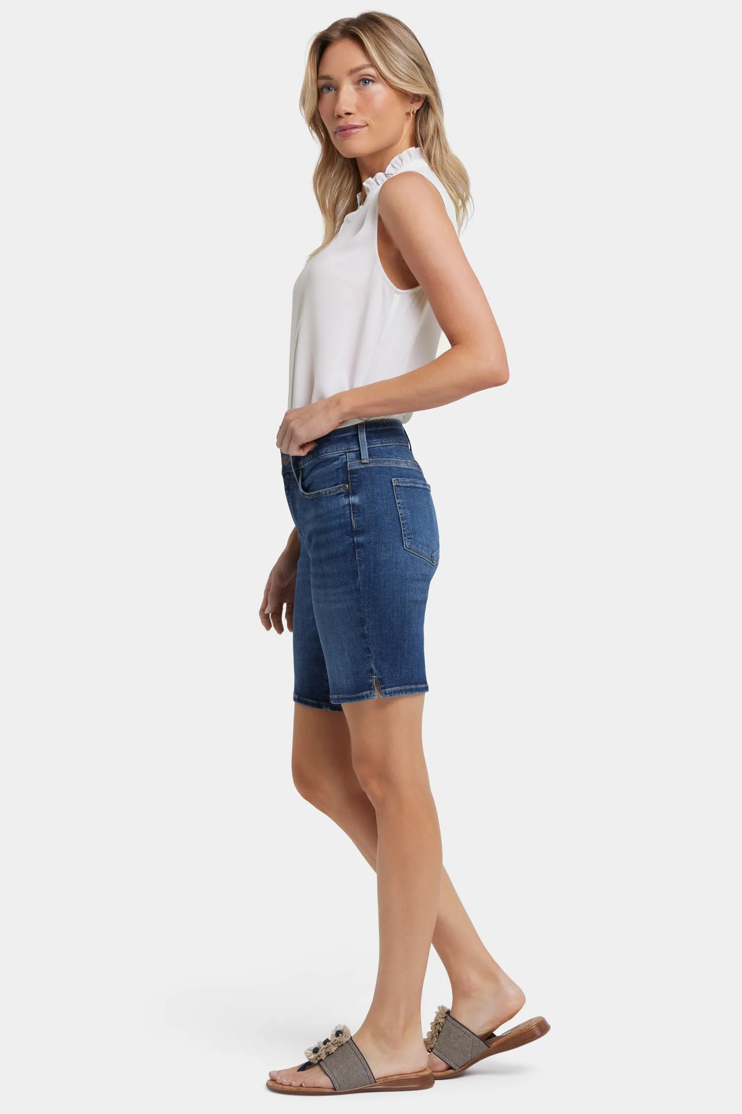 Ella Denim Shorts - Rio Rapids sold by NYDJ product image thumbnail 5