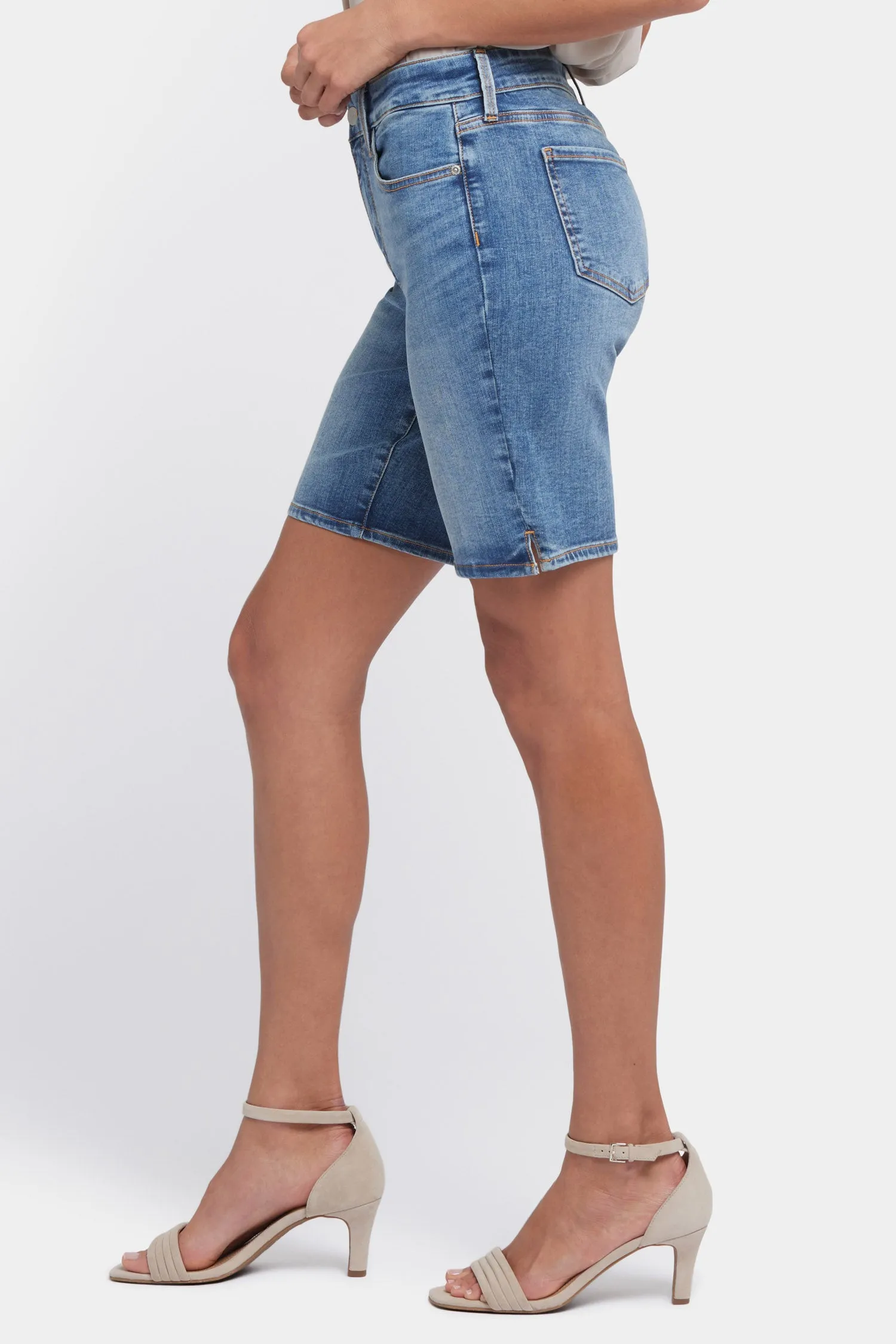 Ella Denim Shorts - Majorca Bay sold by NYDJ product image thumbnail 3