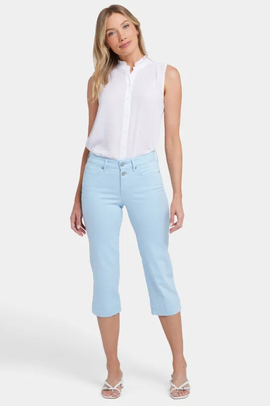 Marilyn Straight Crop Jeans - Aquatic sold by NYDJ
