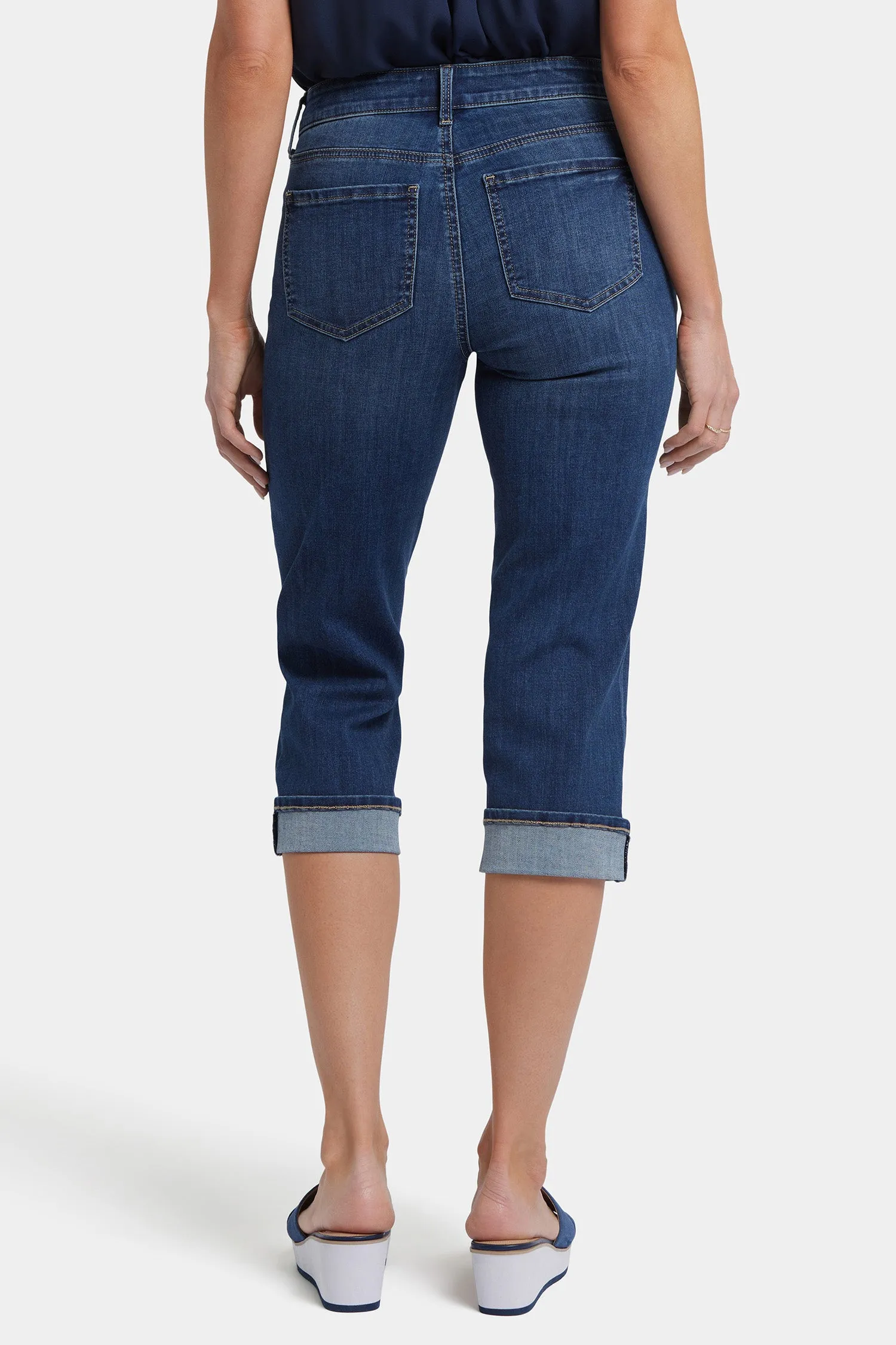 Marilyn Straight Crop Jeans In Petite - Rio Rapids sold by NYDJ product image thumbnail 2