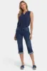 Marilyn Straight Crop Jeans In Petite - Rio Rapids sold by NYDJ