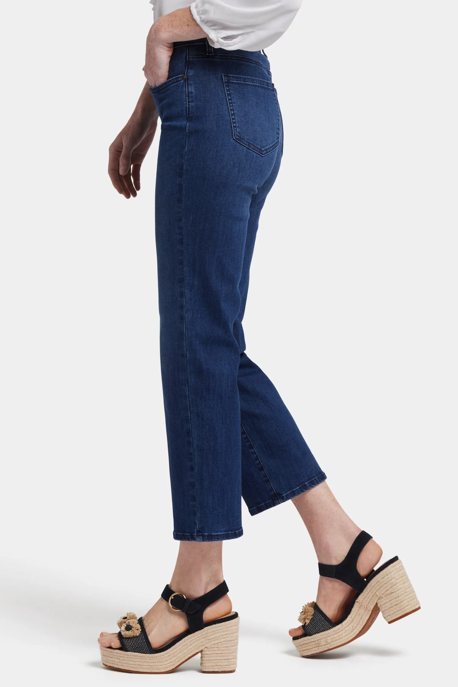 Marilyn Straight Ankle Jeans - Ibiza Blues sold by NYDJ product image thumbnail 3