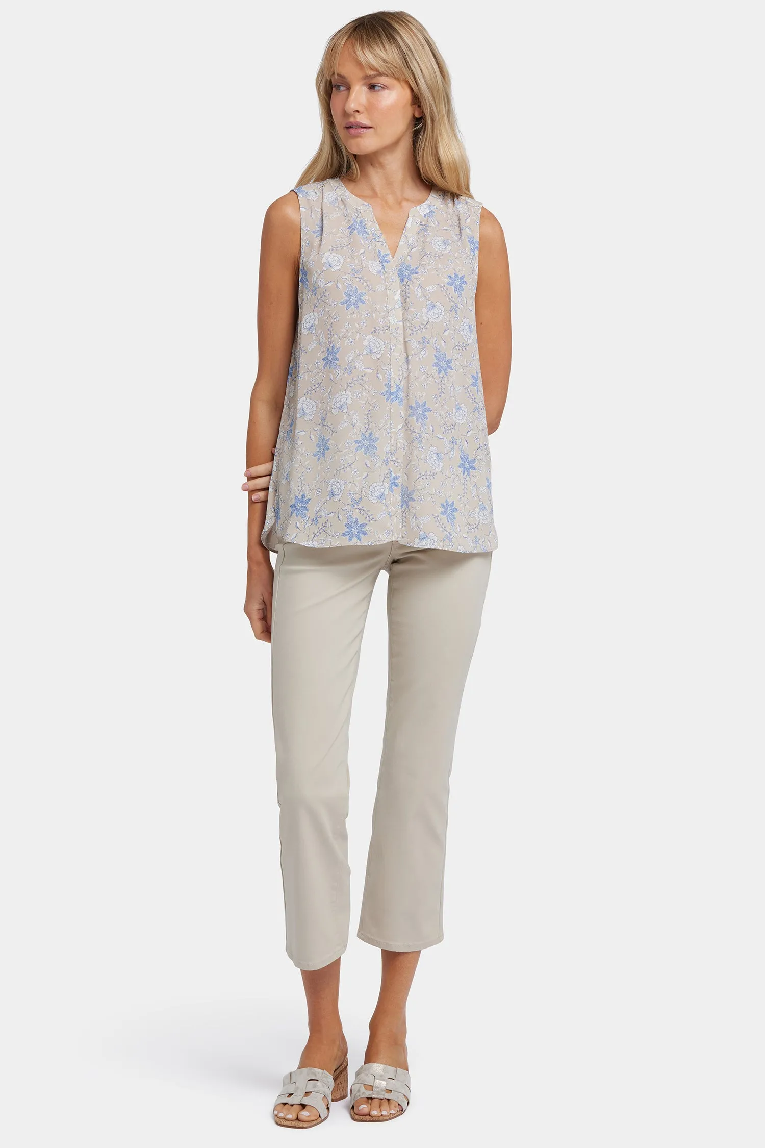 Sleeveless Pintuck Blouse - Antonia sold by NYDJ product image thumbnail 5