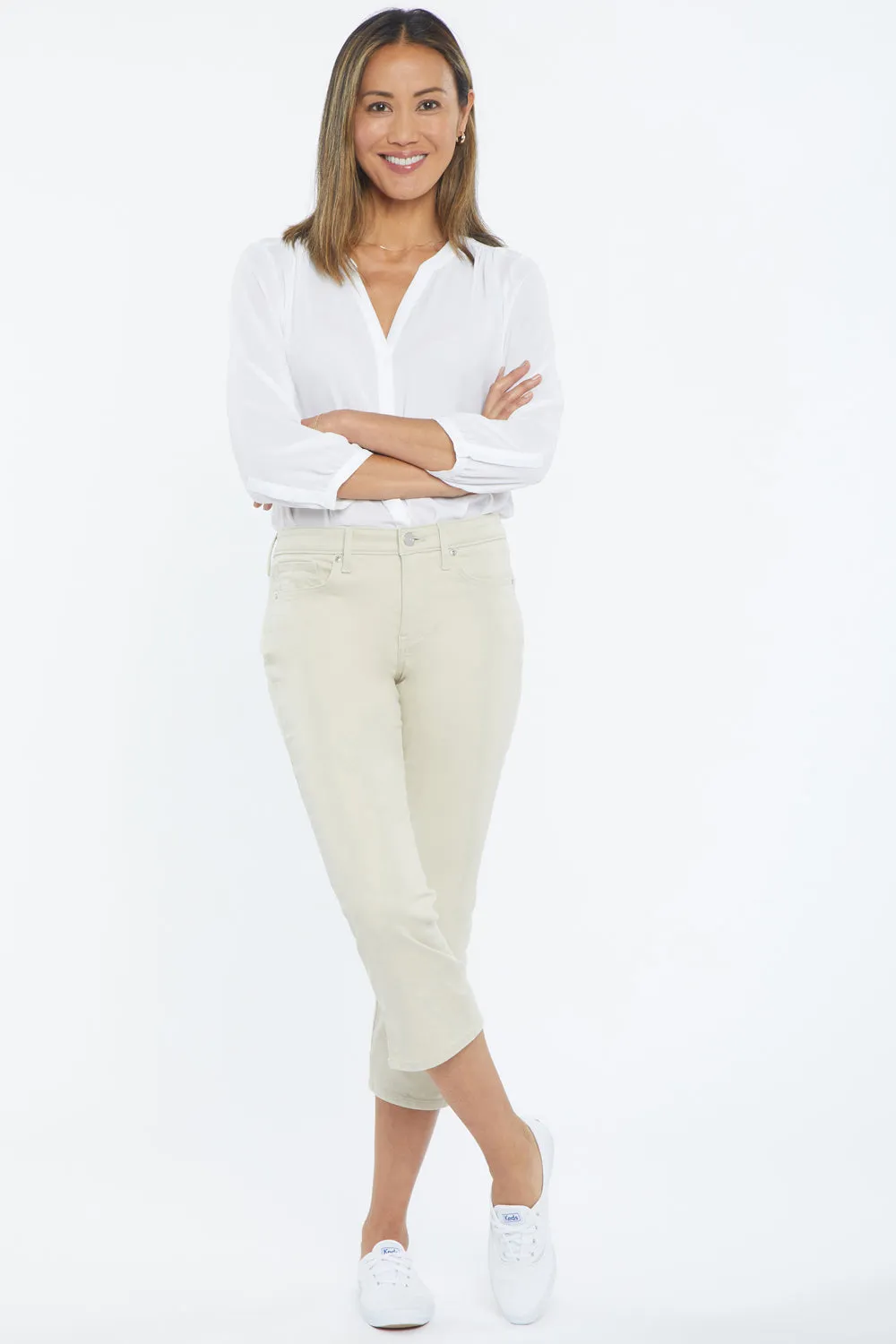 Chloe Capri Jeans - Feather sold by NYDJ