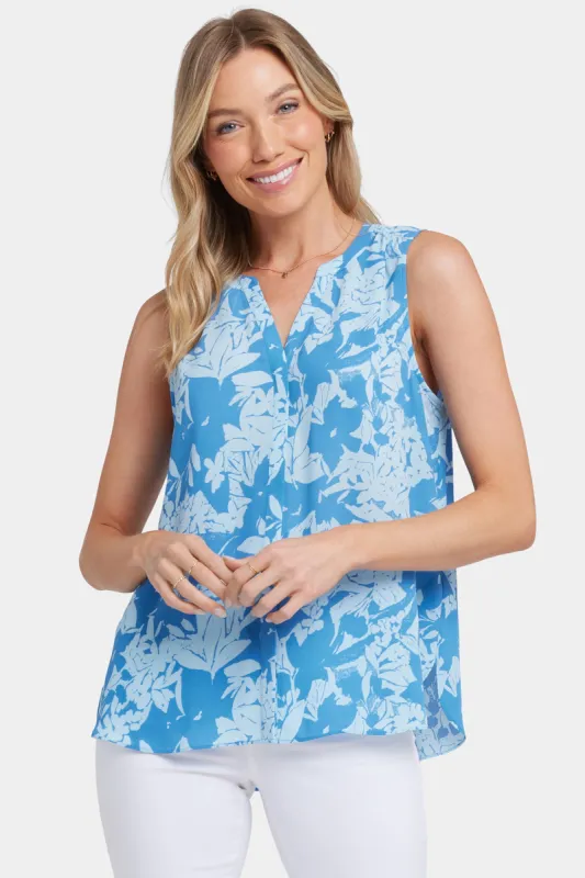 Sleeveless Pintuck Blouse - Bellavista sold by NYDJ