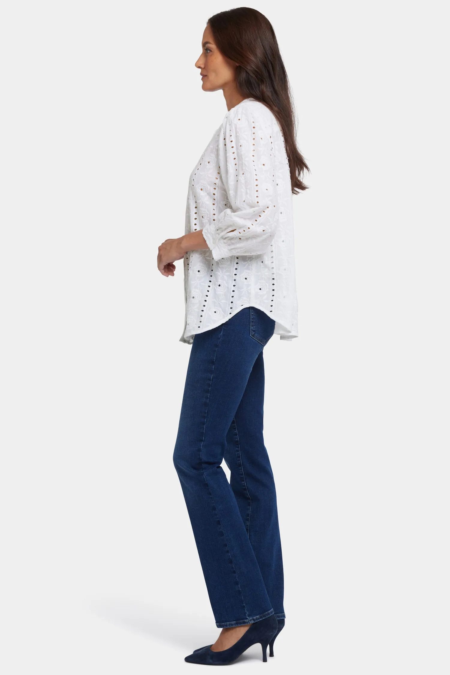 Bonnie Blouse - Optic White sold by NYDJ product image thumbnail 3