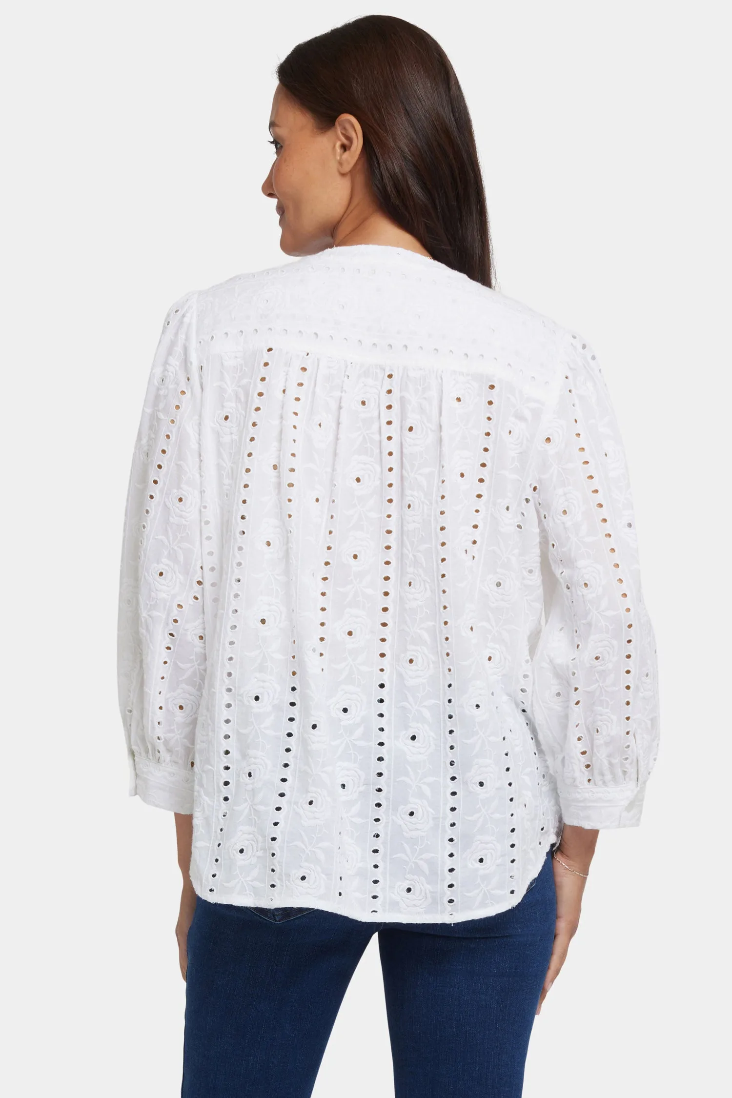 Bonnie Blouse - Optic White sold by NYDJ product image thumbnail 2