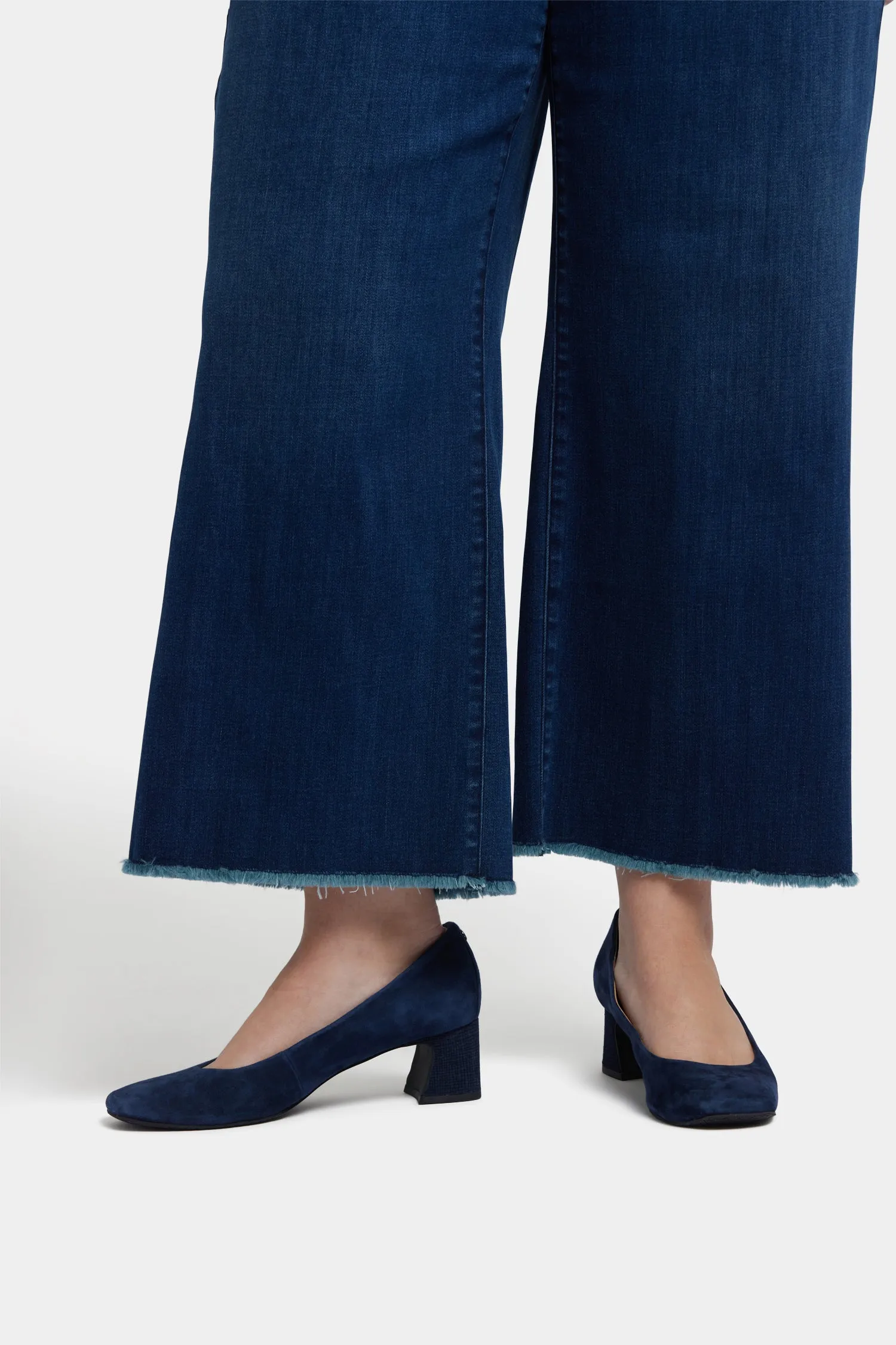 Teresa Wide Leg Ankle Jeans In Plus Size - Ibiza Blues sold by NYDJ product image thumbnail 5