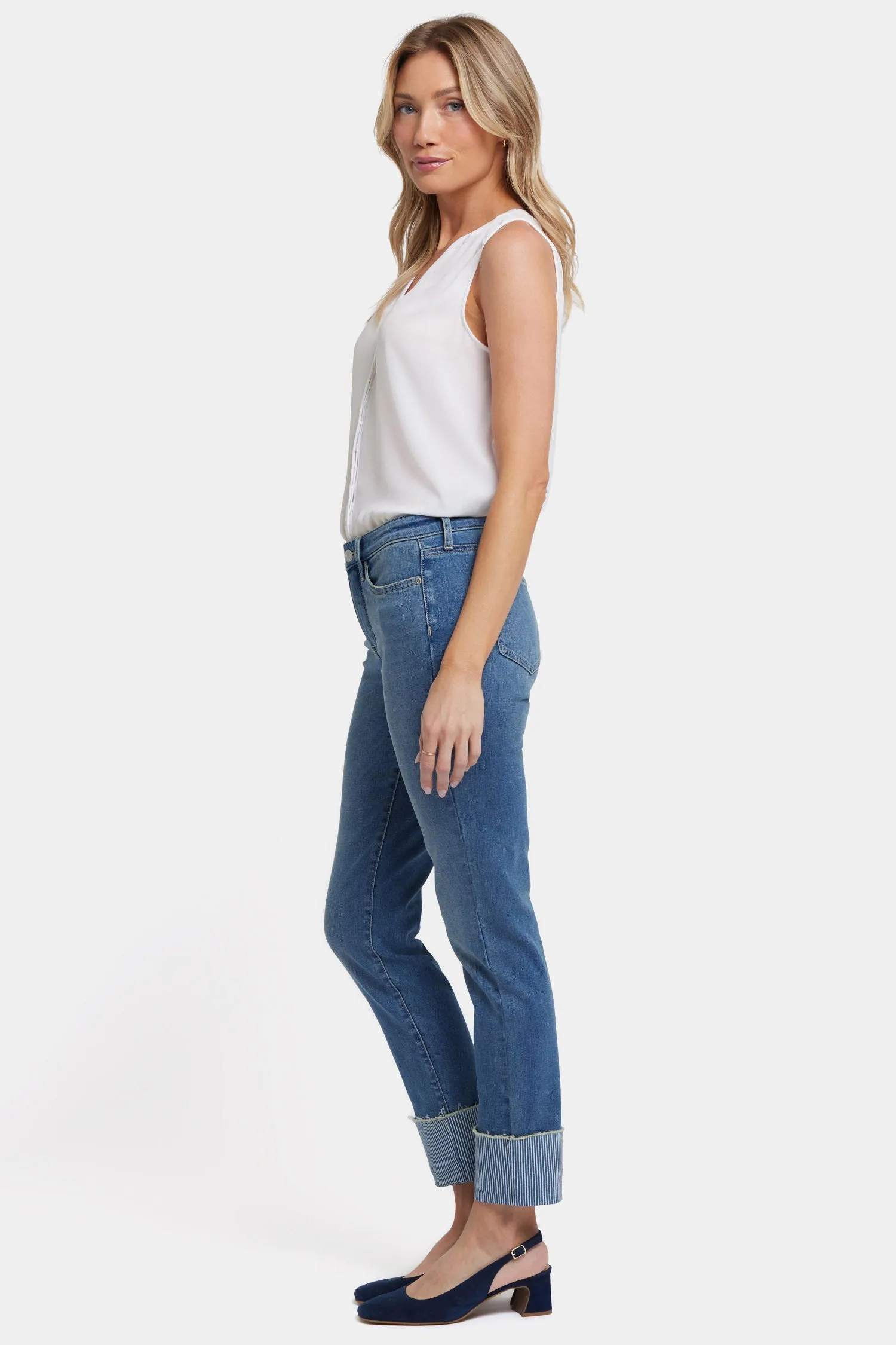 Sheri Slim Ankle Jeans - Costa Brava sold by NYDJ product image thumbnail 5