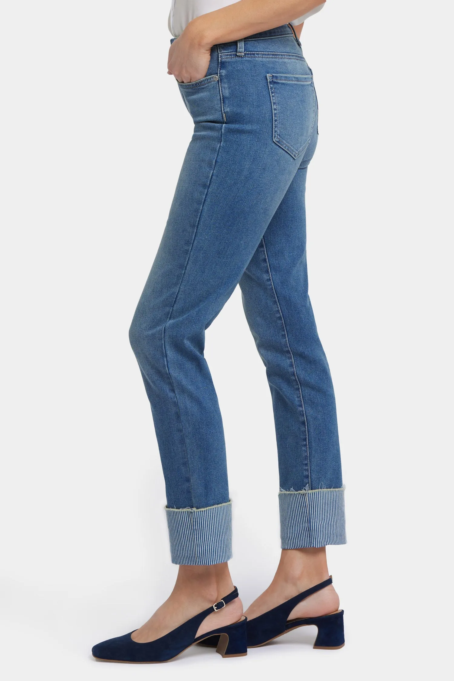 Sheri Slim Ankle Jeans - Costa Brava sold by NYDJ product image thumbnail 3