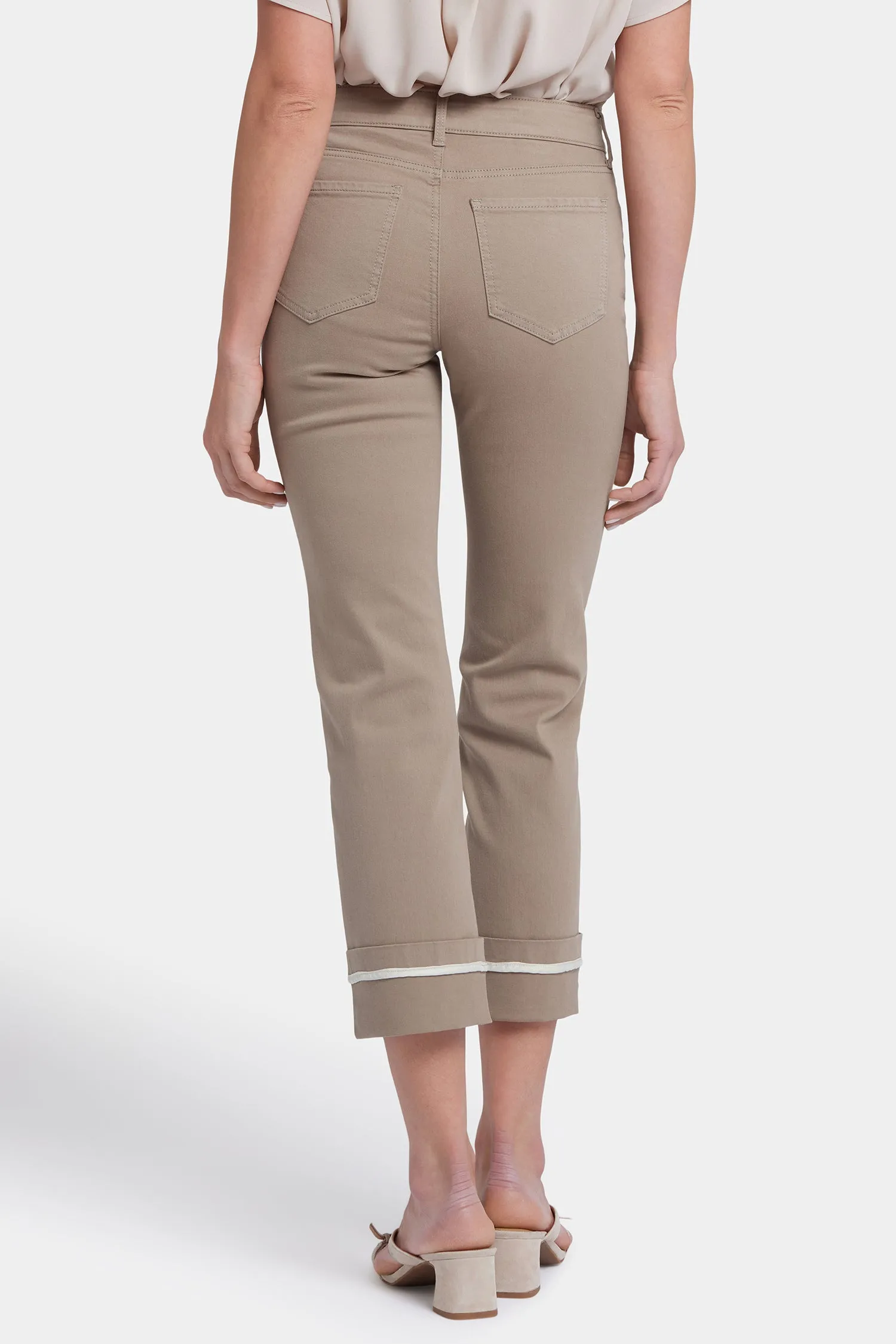 Marilyn Straight Ankle Jeans - Saddlewood sold by NYDJ product image thumbnail 2