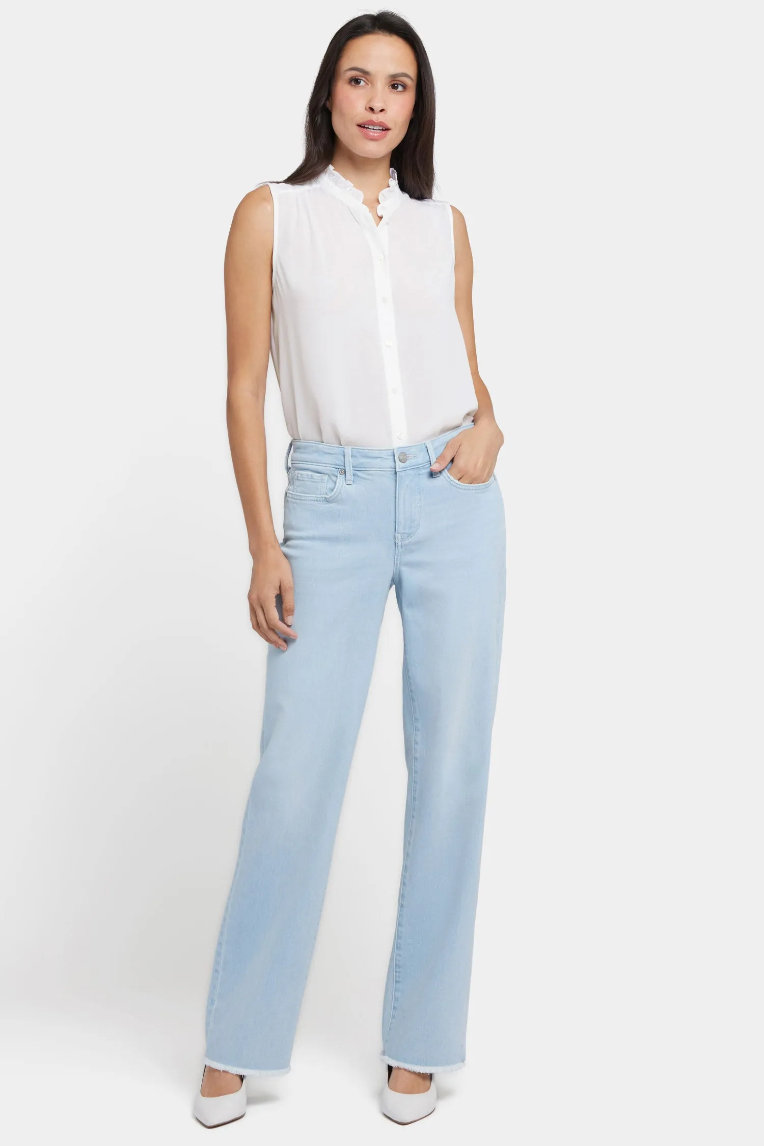 Bailey Relaxed Straight Jeans - Clear Waters sold by NYDJ product image thumbnail 4