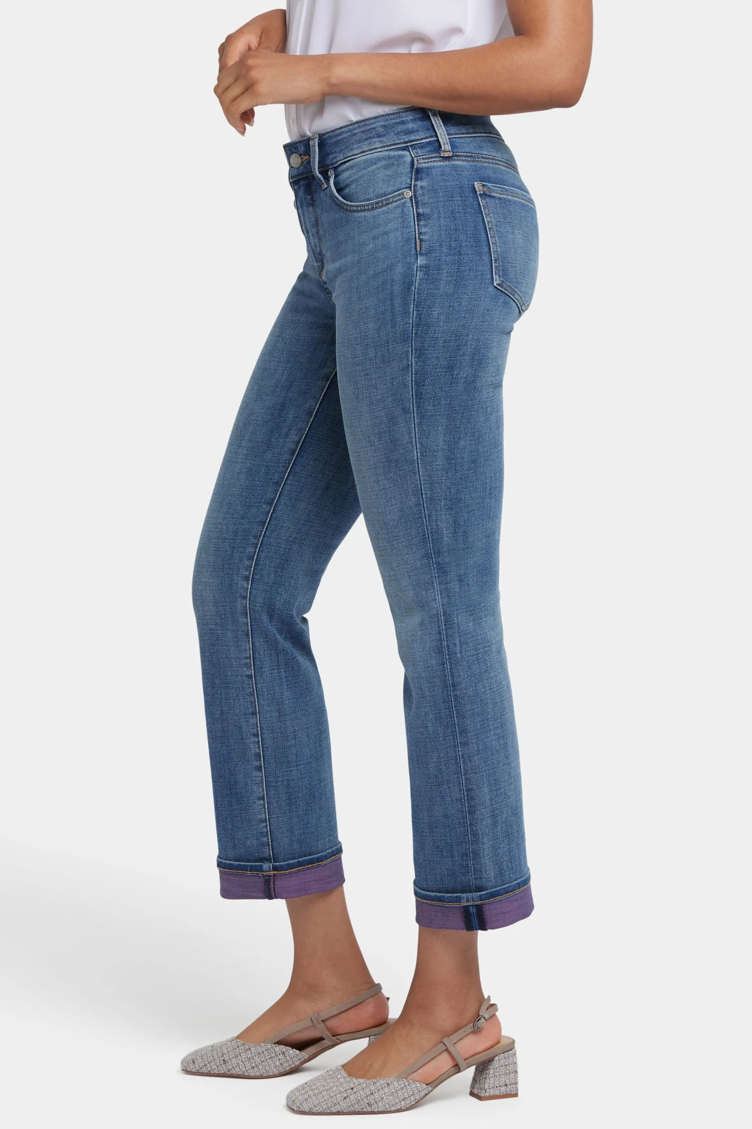 Marilyn Straight Ankle Jeans - Majorca Bay sold by NYDJ product image thumbnail 3