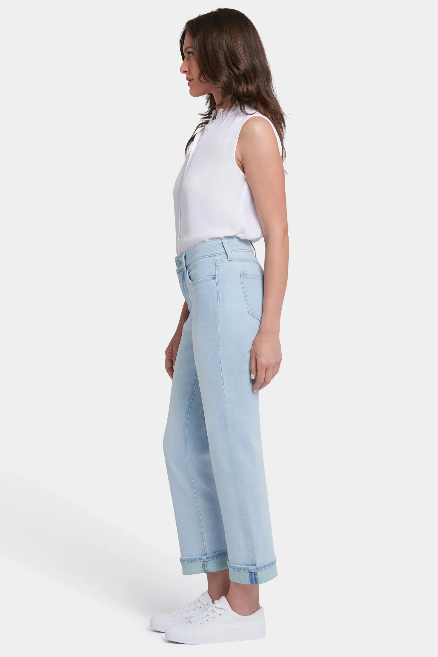 Marilyn Straight Ankle Jeans - Clear Waters sold by NYDJ product image thumbnail 5