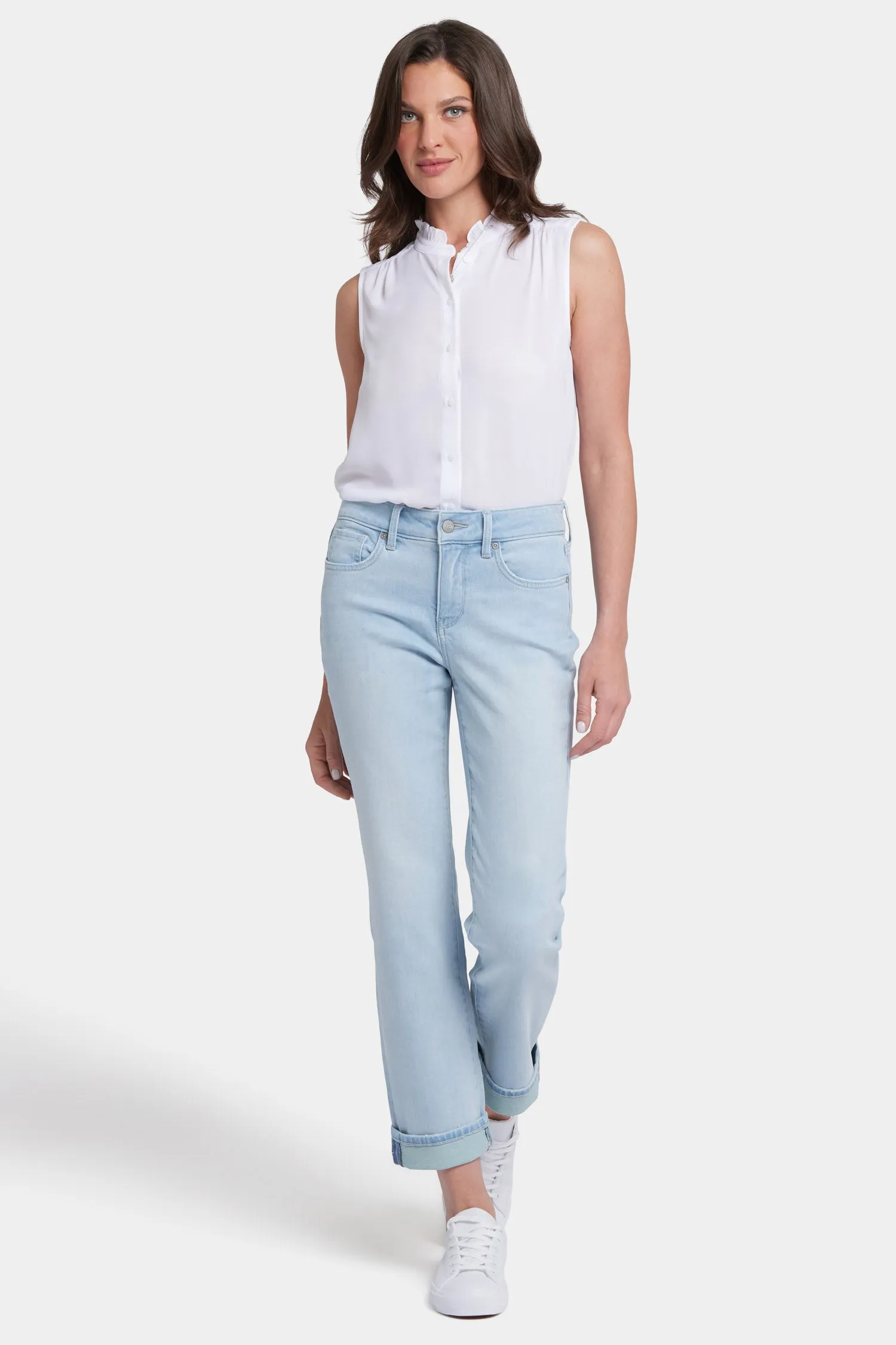 Marilyn Straight Ankle Jeans - Clear Waters sold by NYDJ product image thumbnail 4