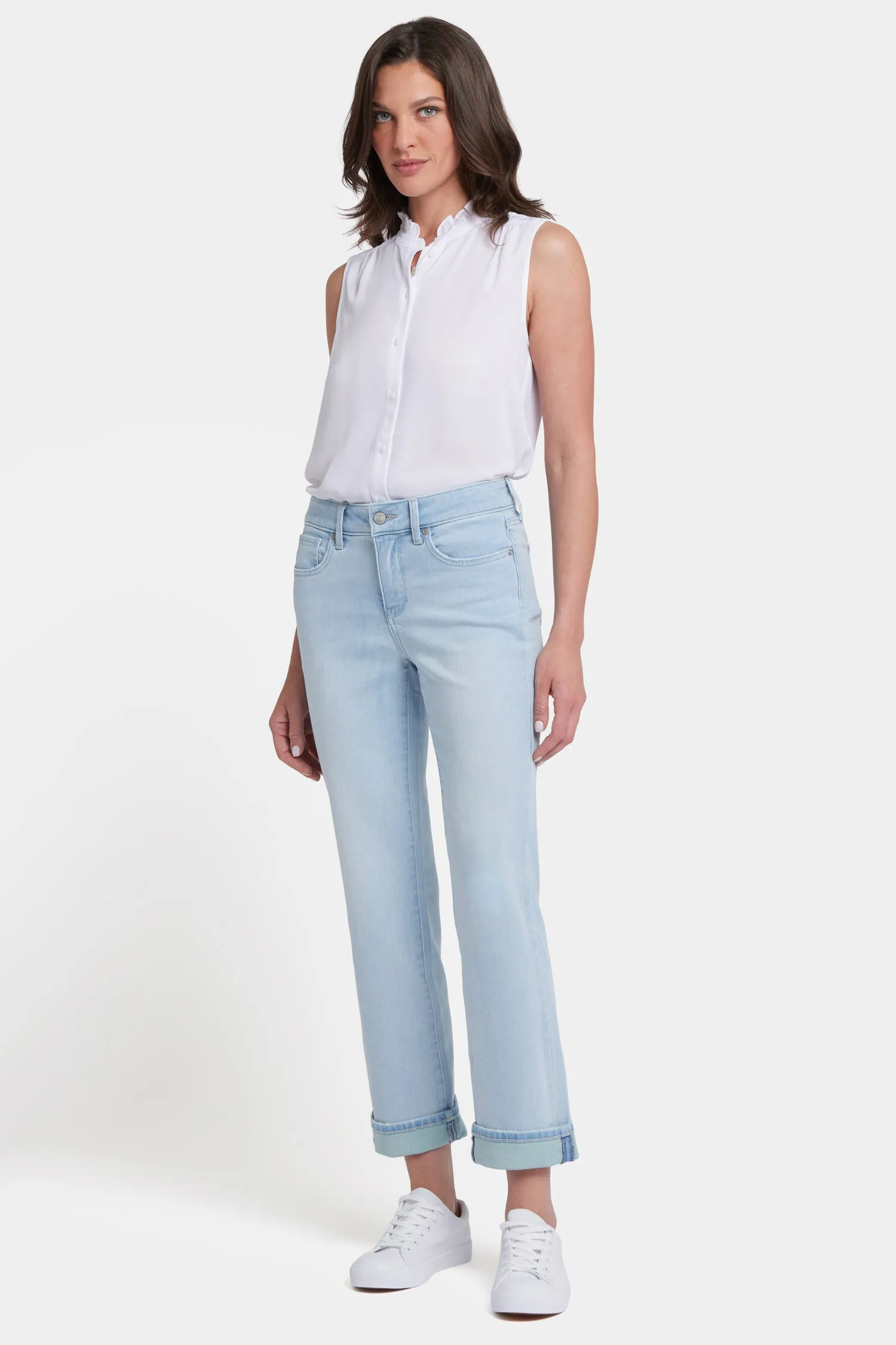 Marilyn Straight Ankle Jeans - Clear Waters sold by NYDJ