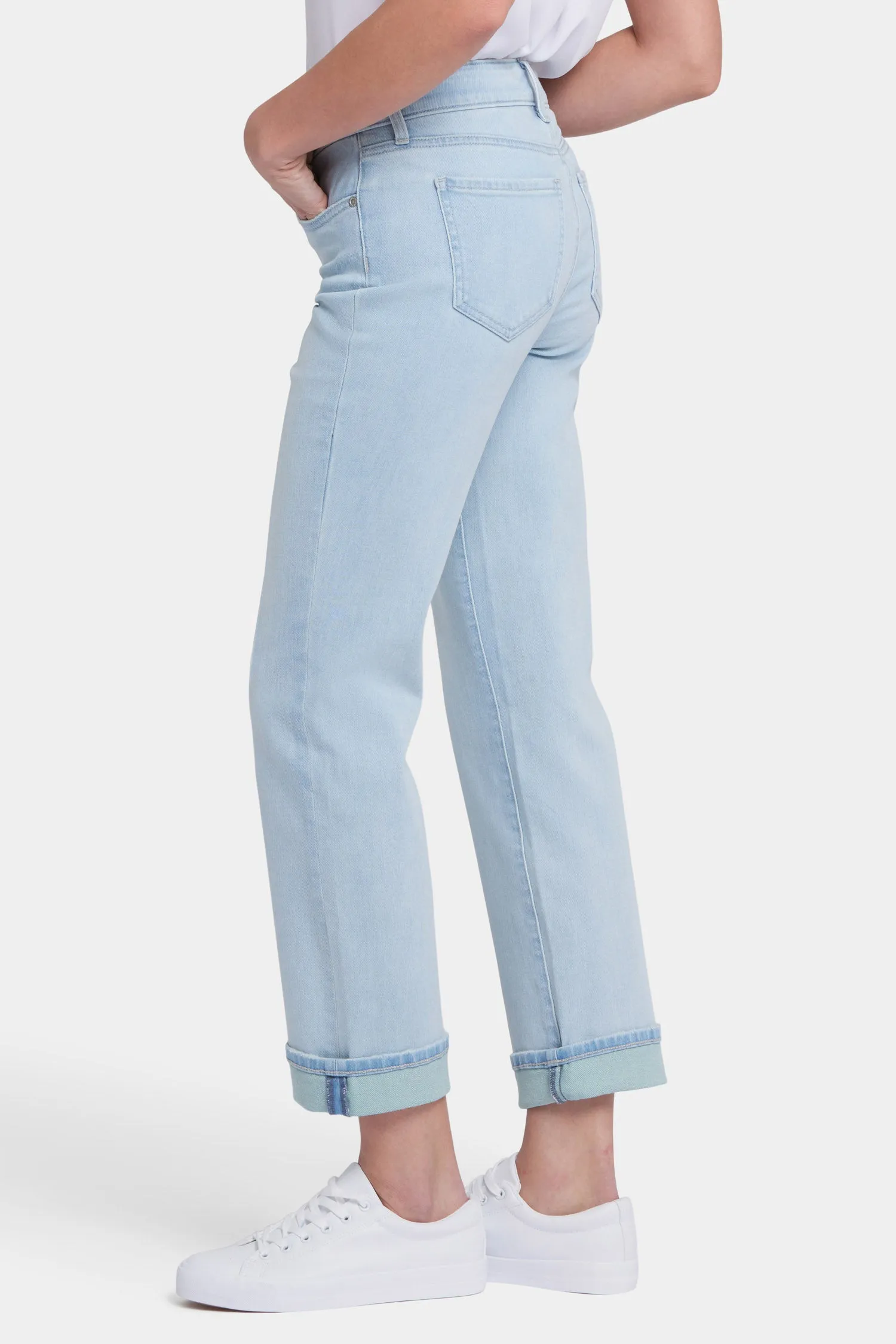 Marilyn Straight Ankle Jeans - Clear Waters sold by NYDJ product image thumbnail 3