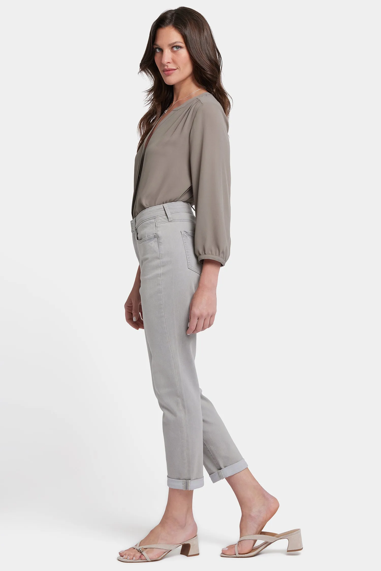 Margot Girlfriend Jeans - Grenada Mist sold by NYDJ product image thumbnail 5