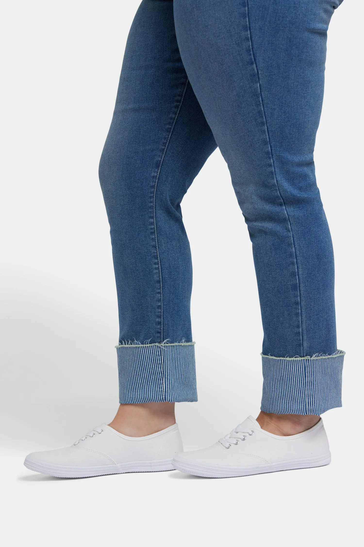 Sheri Slim Ankle Jeans In Plus Size - Costa Brava sold by NYDJ product image thumbnail 5