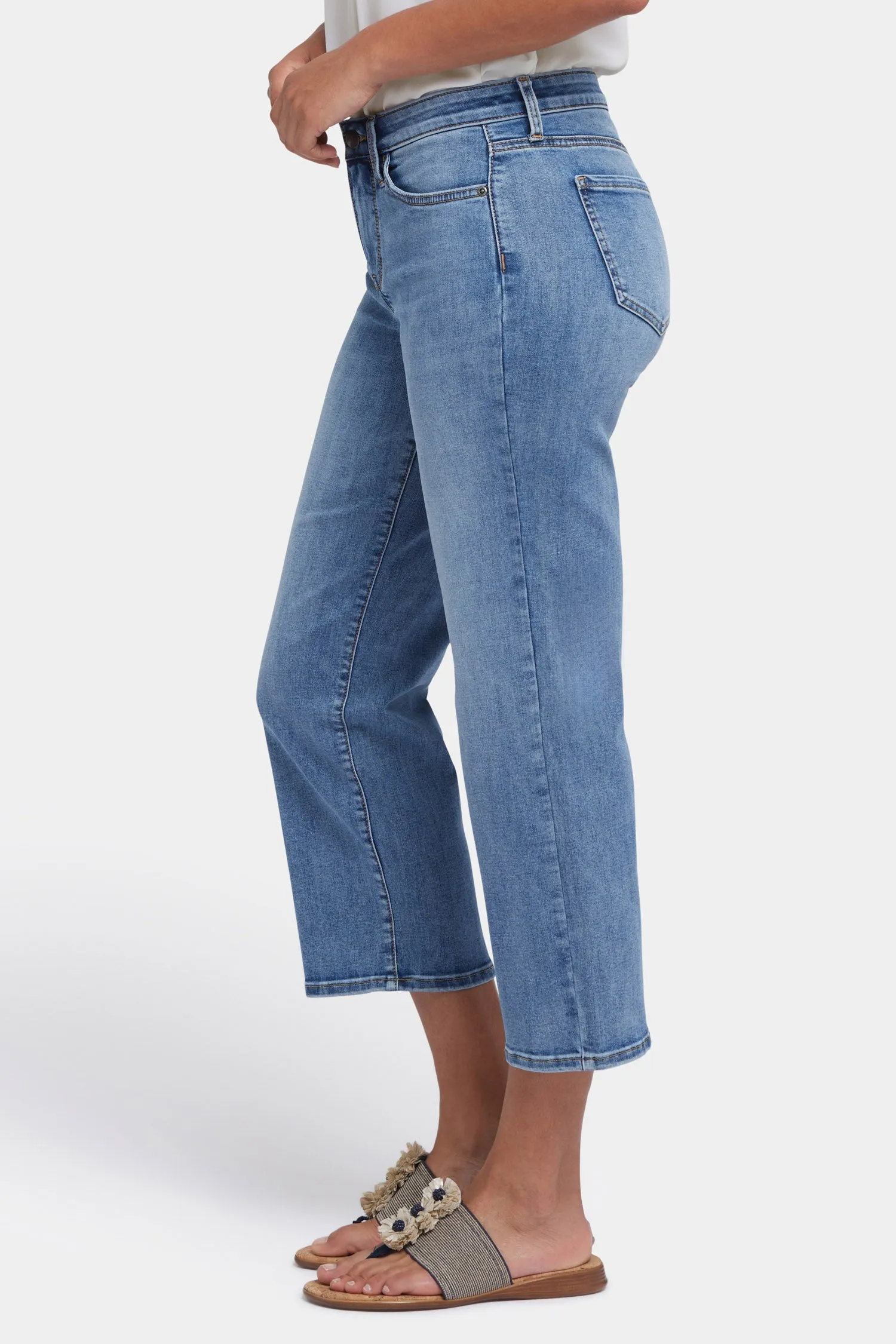 Relaxed Piper Crop Jeans - Barcelona Breeze sold by NYDJ product image thumbnail 3