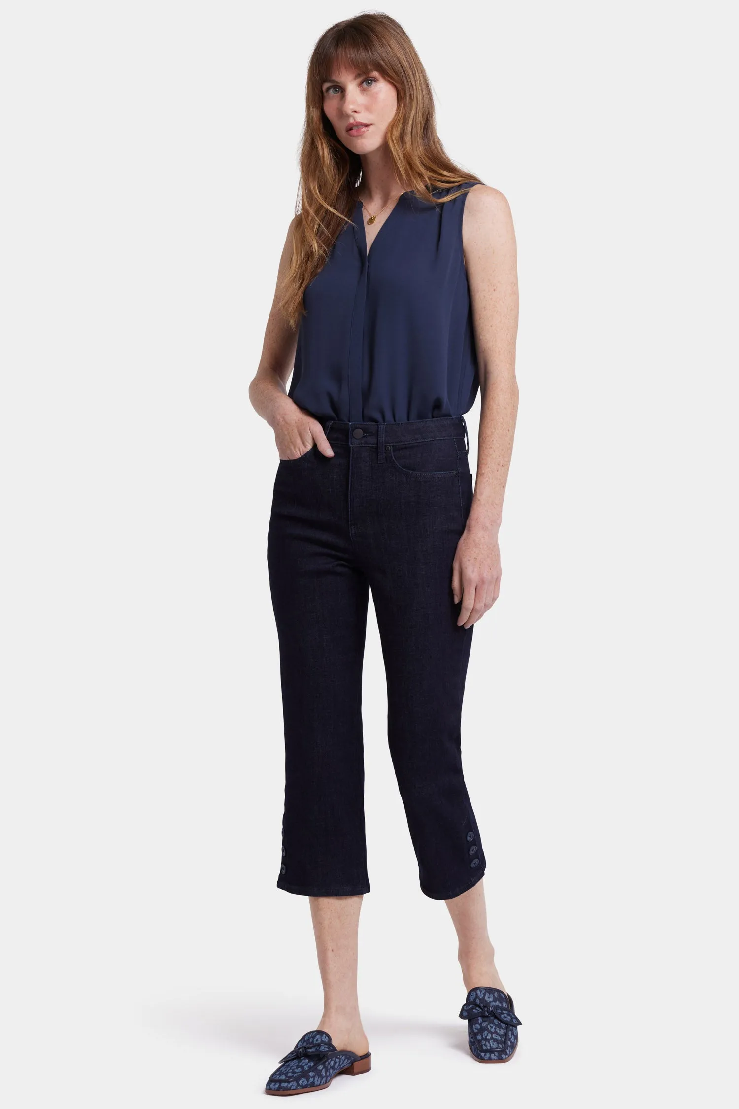 Joni Relaxed Capri Jeans - Rinse sold by NYDJ product image thumbnail 4
