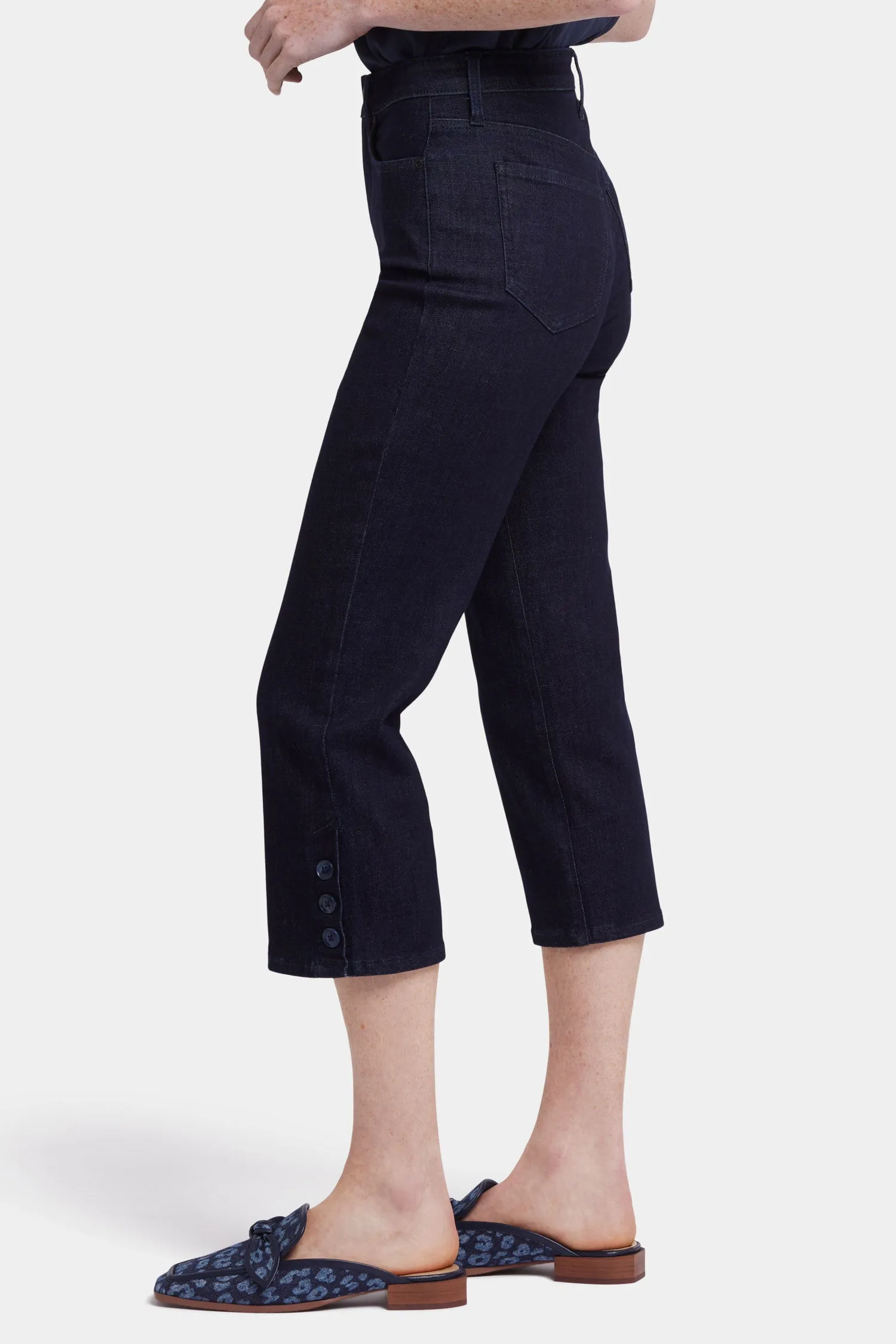 Joni Relaxed Capri Jeans - Rinse sold by NYDJ product image thumbnail 3