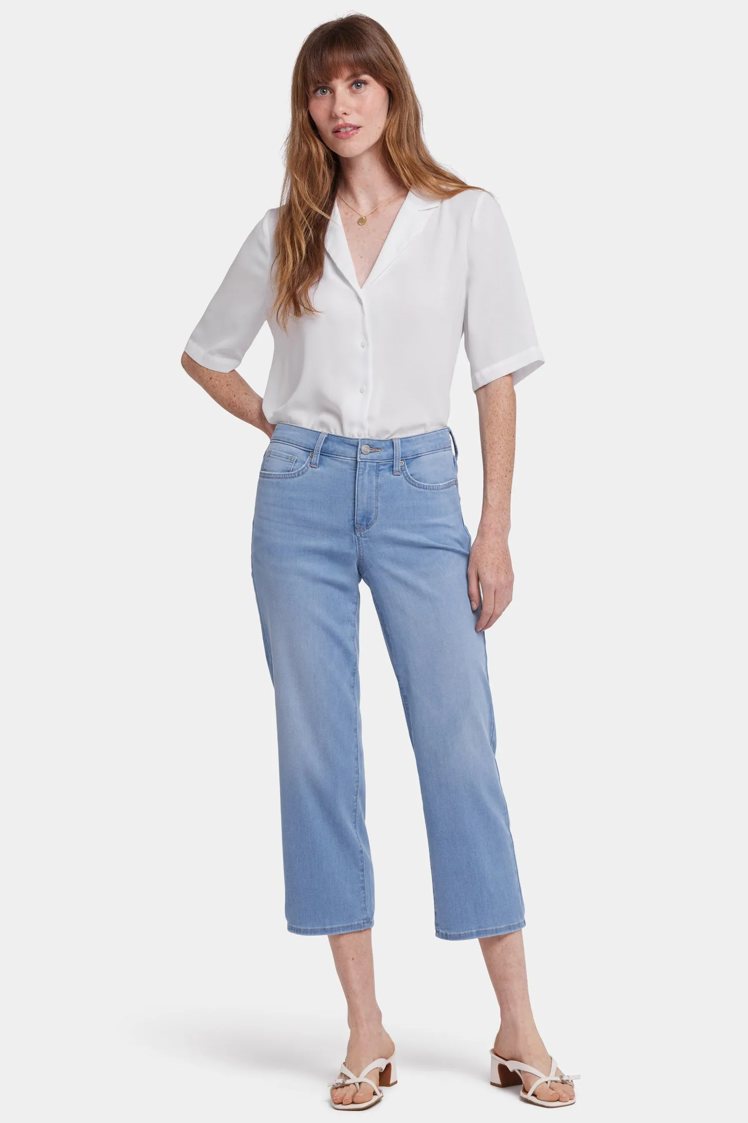 Relaxed Piper Crop Jeans - Canary Beach sold by NYDJ