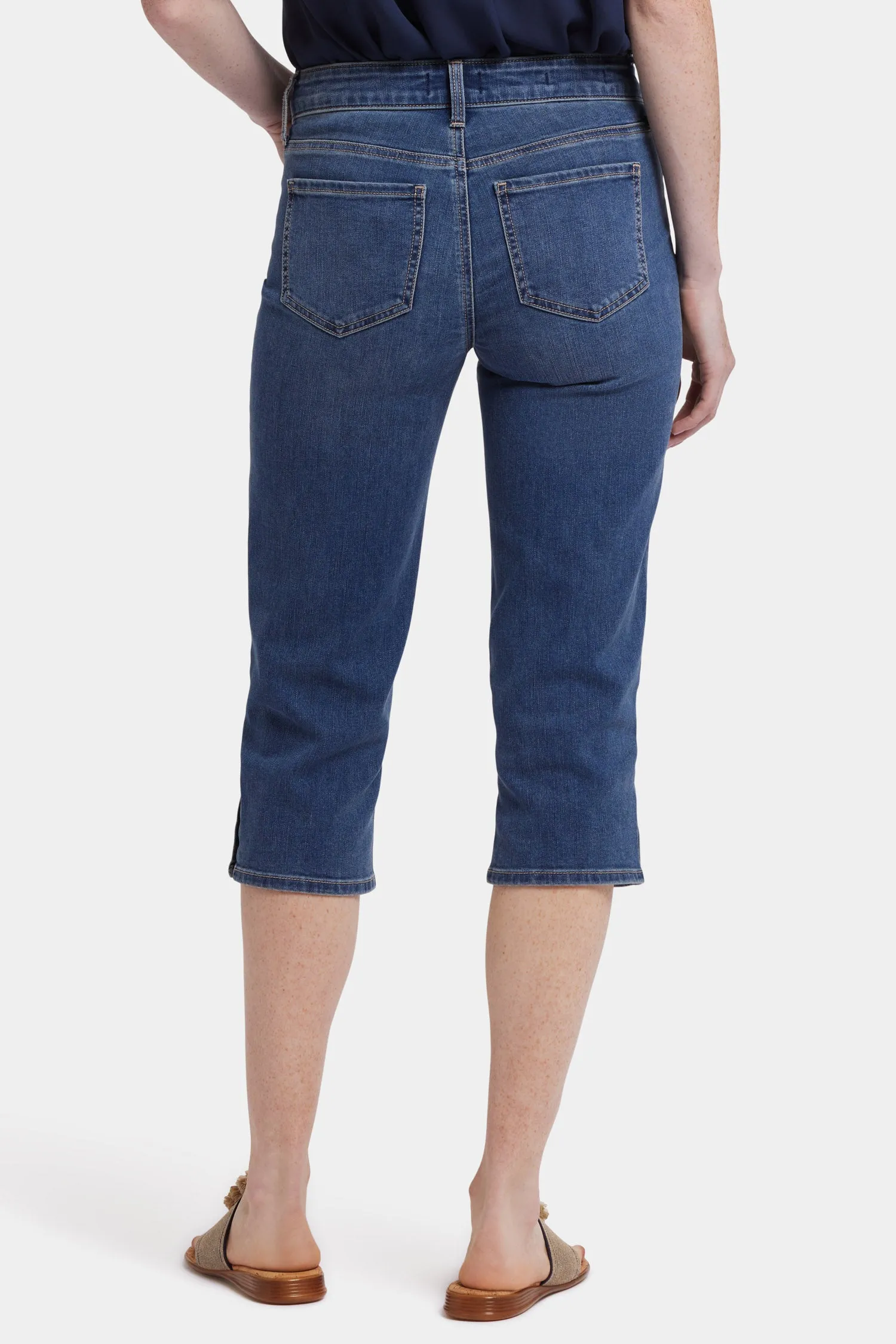Marilyn Straight Crop Jeans - Valencia Surf sold by NYDJ product image thumbnail 2