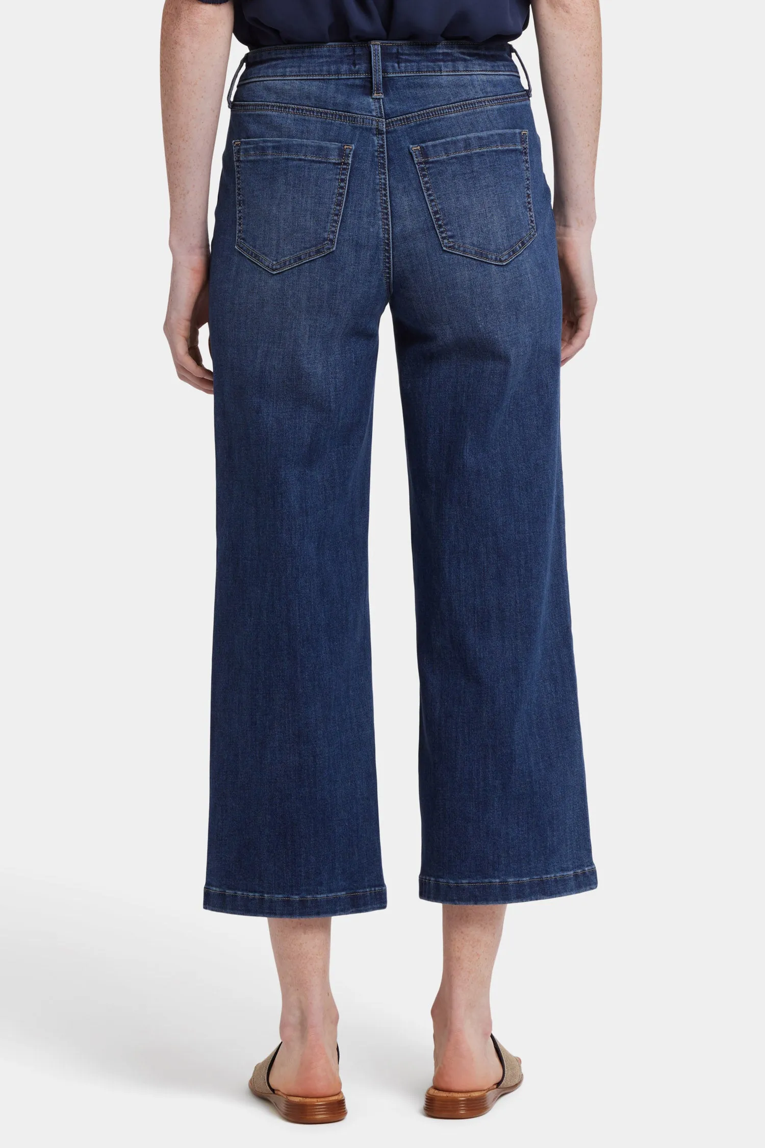 Coco Relaxed Wide Leg Crop Jeans - Rio Rapids sold by NYDJ product image thumbnail 2