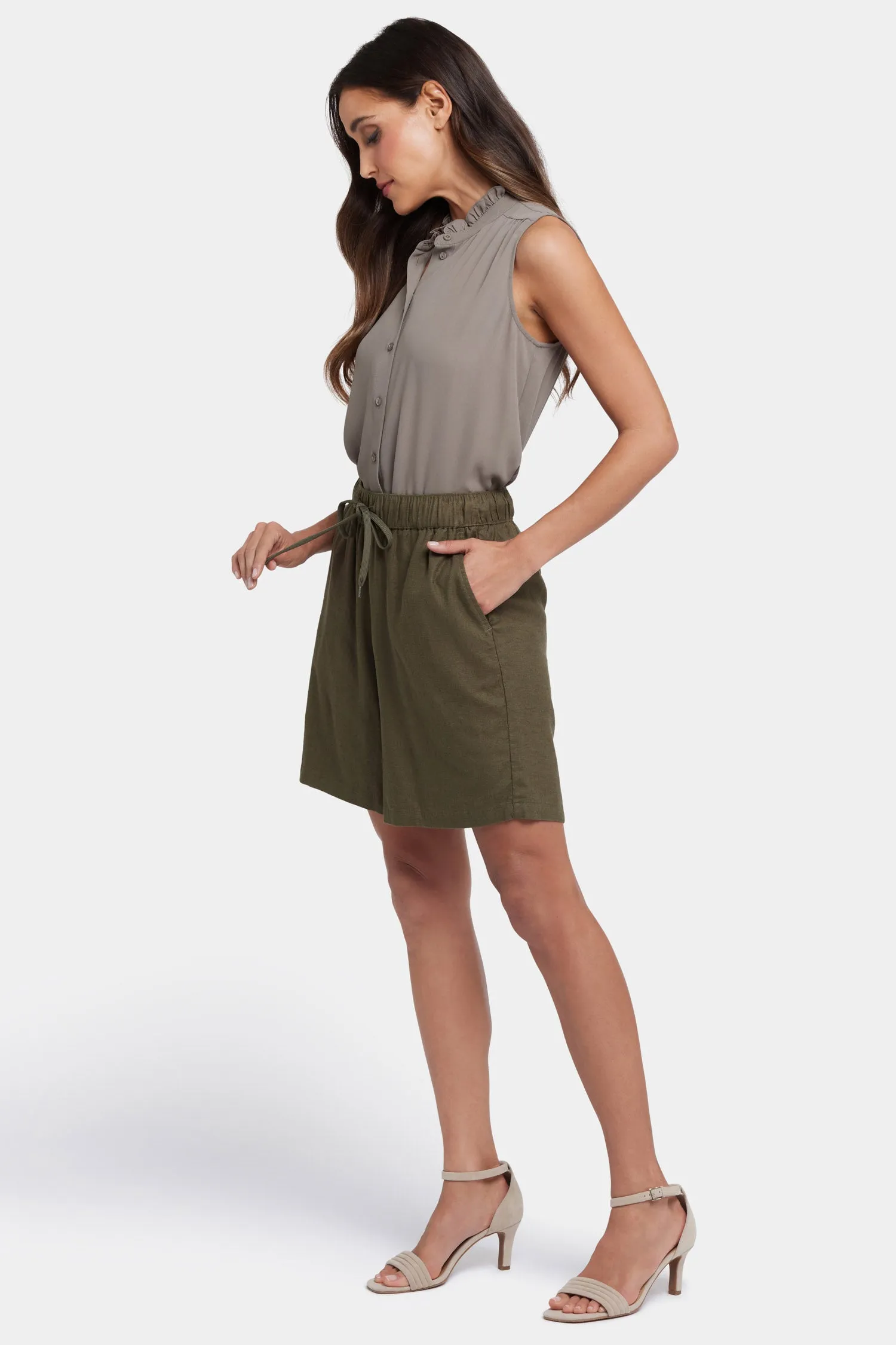 Breezy Bermuda Shorts - Bay Leaf sold by NYDJ product image thumbnail 5
