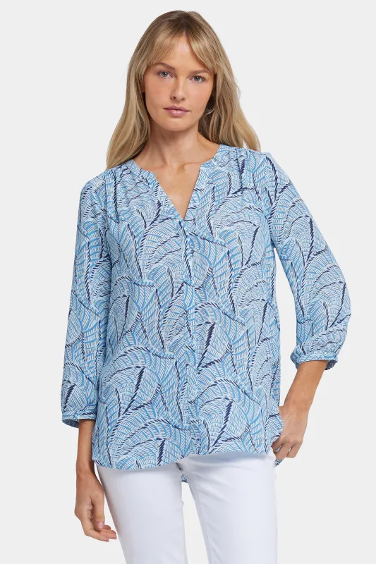 Pintuck Blouse - La Serena sold by NYDJ