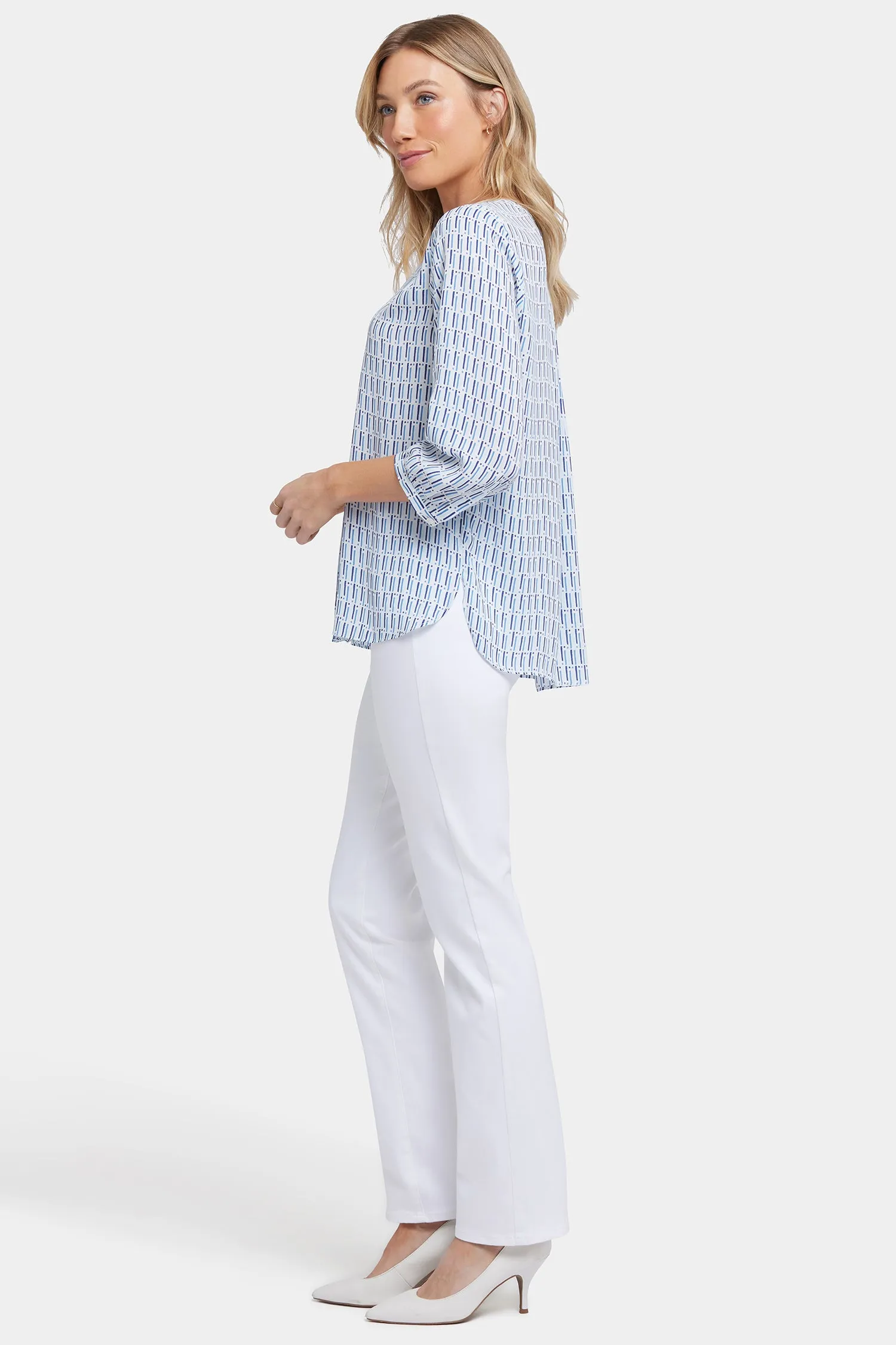 Pintuck Blouse - Villa Del Rio sold by NYDJ product image thumbnail 3