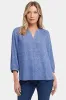 Pintuck Blouse - La Campana sold by NYDJ