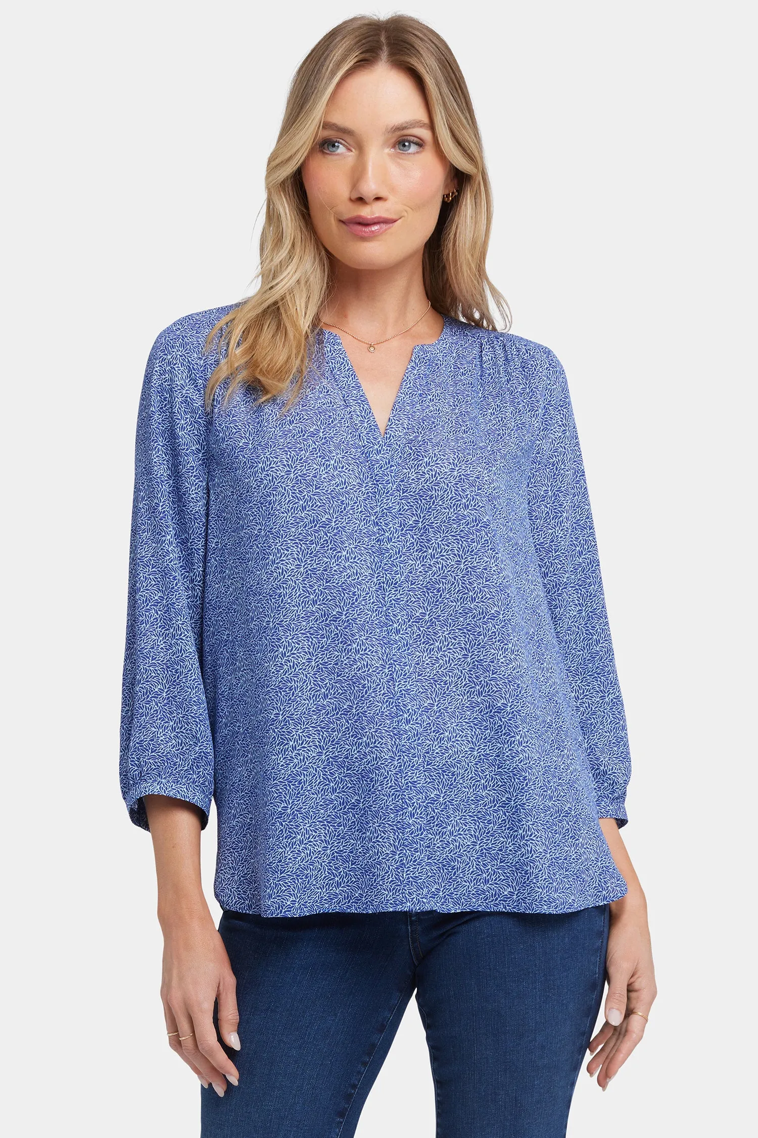 Pintuck Blouse - La Campana sold by NYDJ product image thumbnail 4