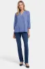 Pintuck Blouse - La Campana sold by NYDJ