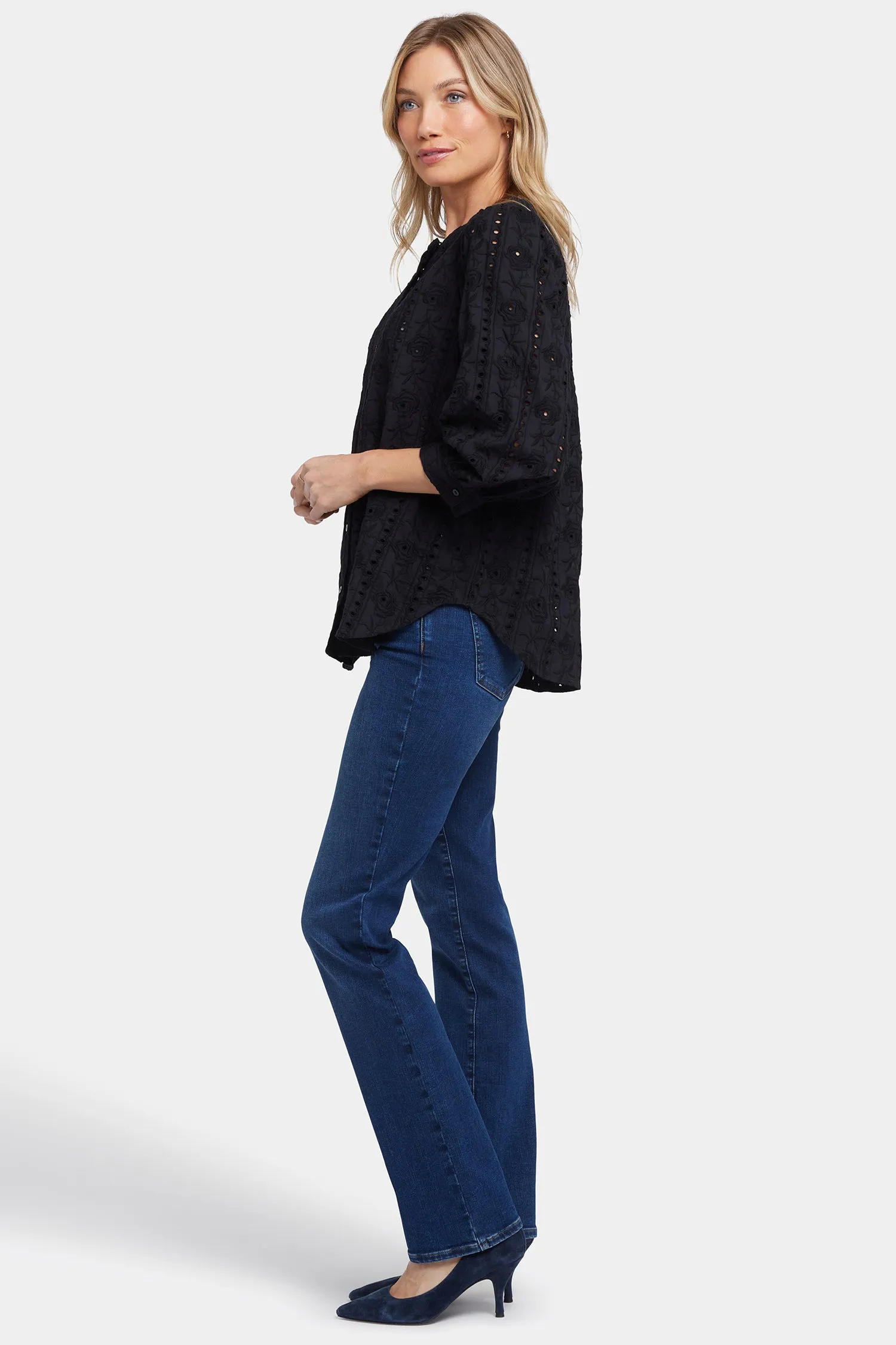 Bonnie Blouse - Black sold by NYDJ product image thumbnail 3