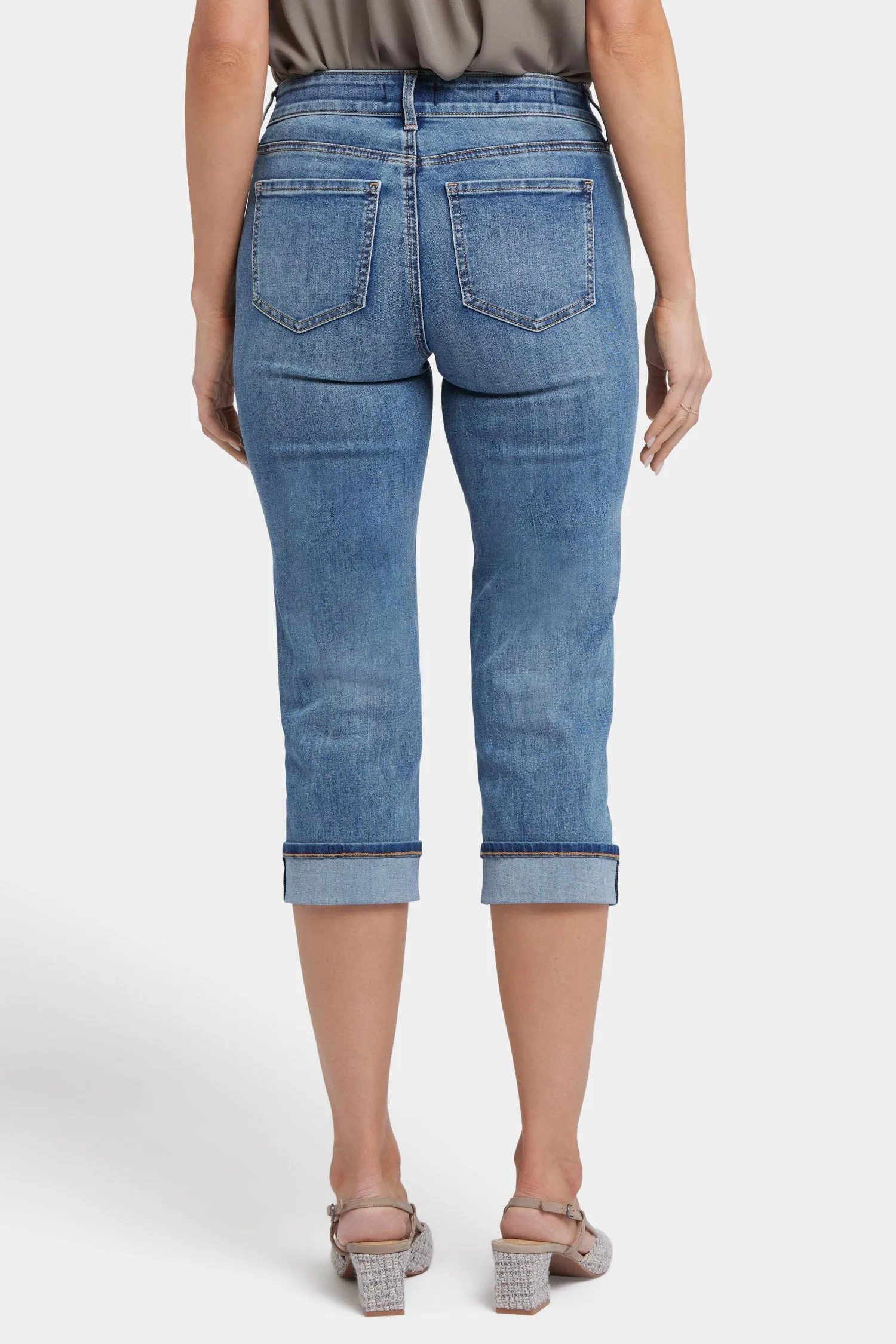 Marilyn Straight Crop Jeans - Majorca Bay sold by NYDJ product image thumbnail 2