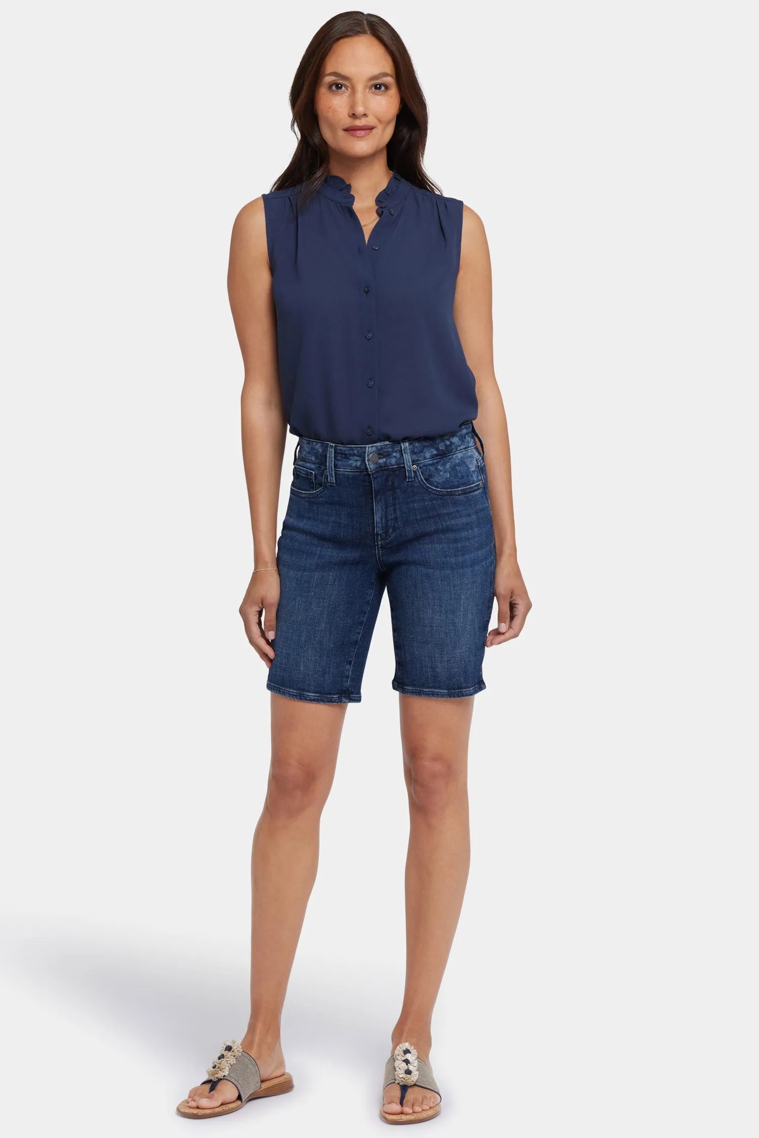 Ella Denim Shorts - Indigo Oak Park sold by NYDJ
