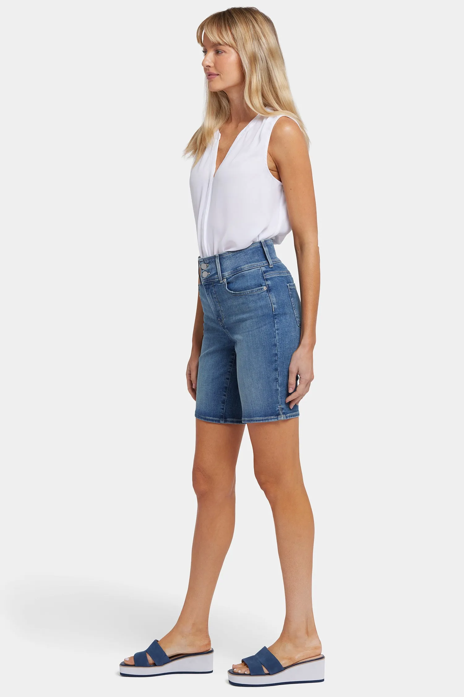 Ella Denim Shorts - Costa Brava sold by NYDJ product image thumbnail 5