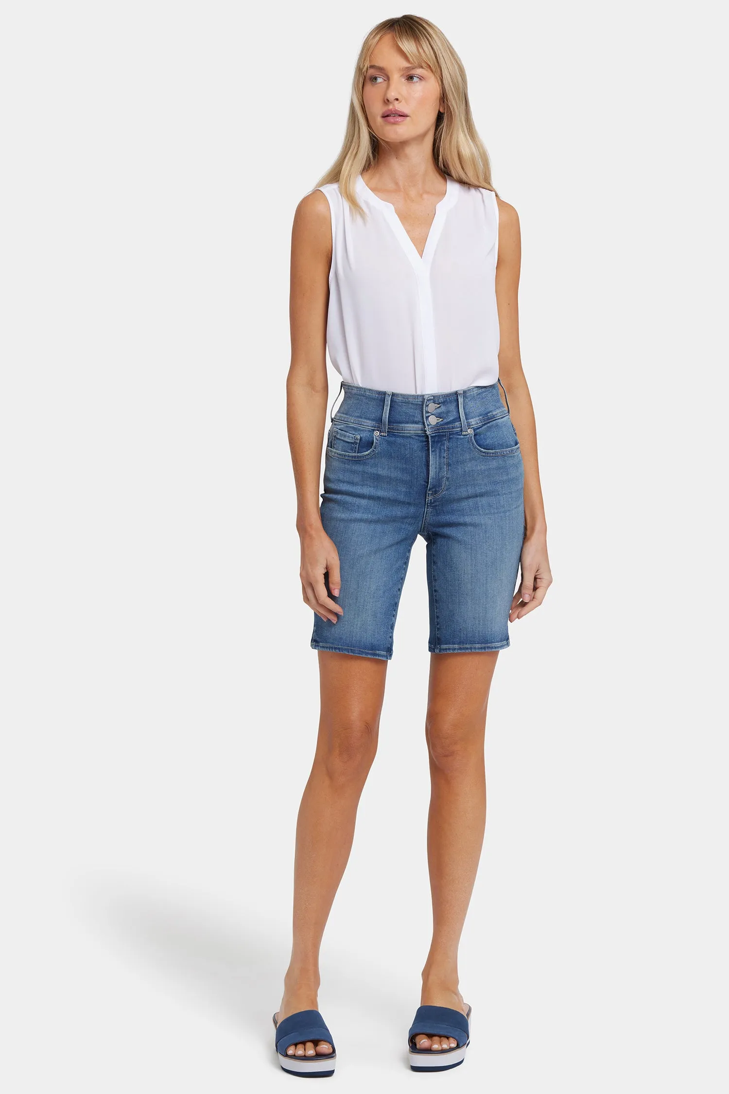 Ella Denim Shorts - Costa Brava sold by NYDJ product image thumbnail 4