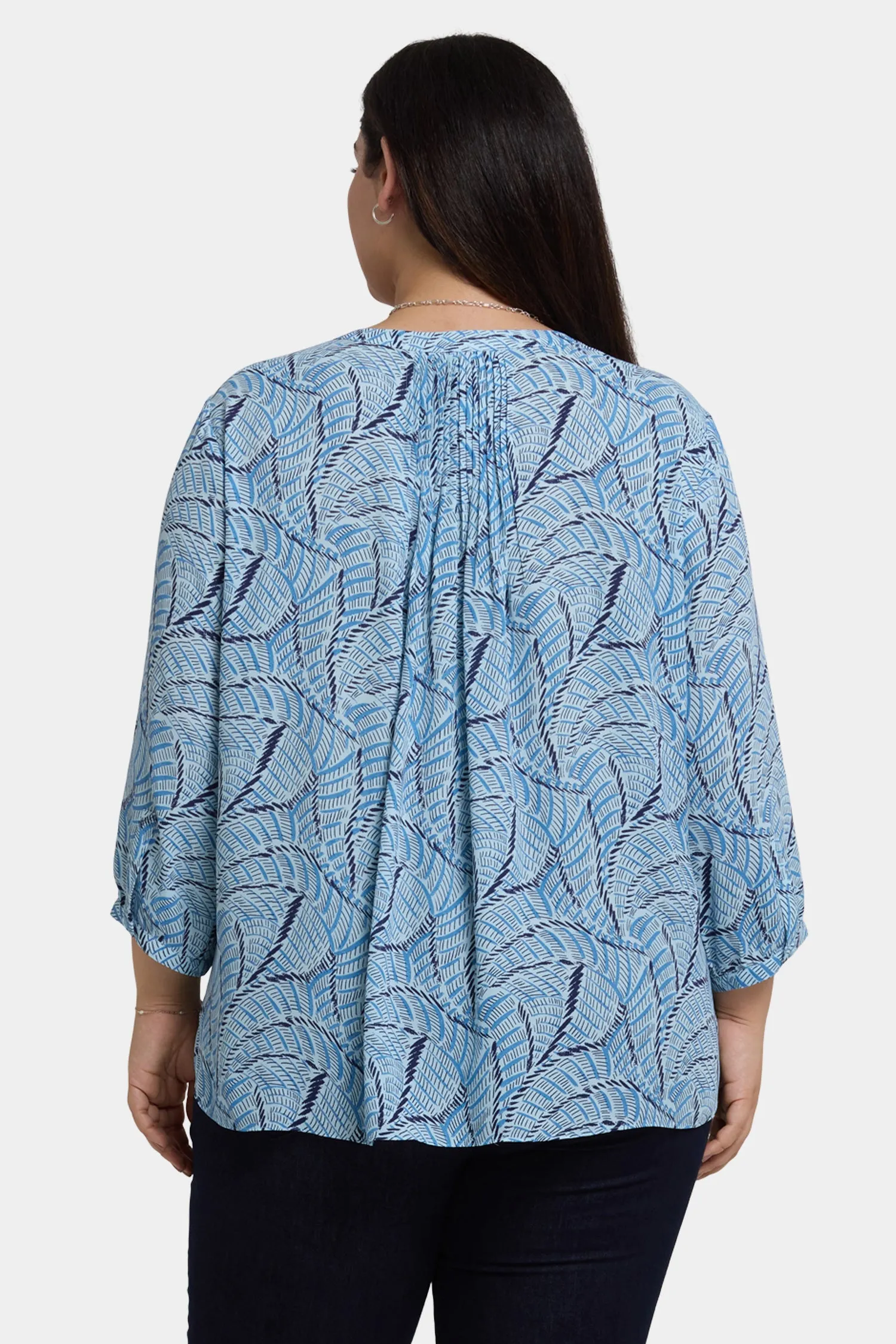 Pintuck Blouse In Plus Size - La Serena sold by NYDJ product image thumbnail 2