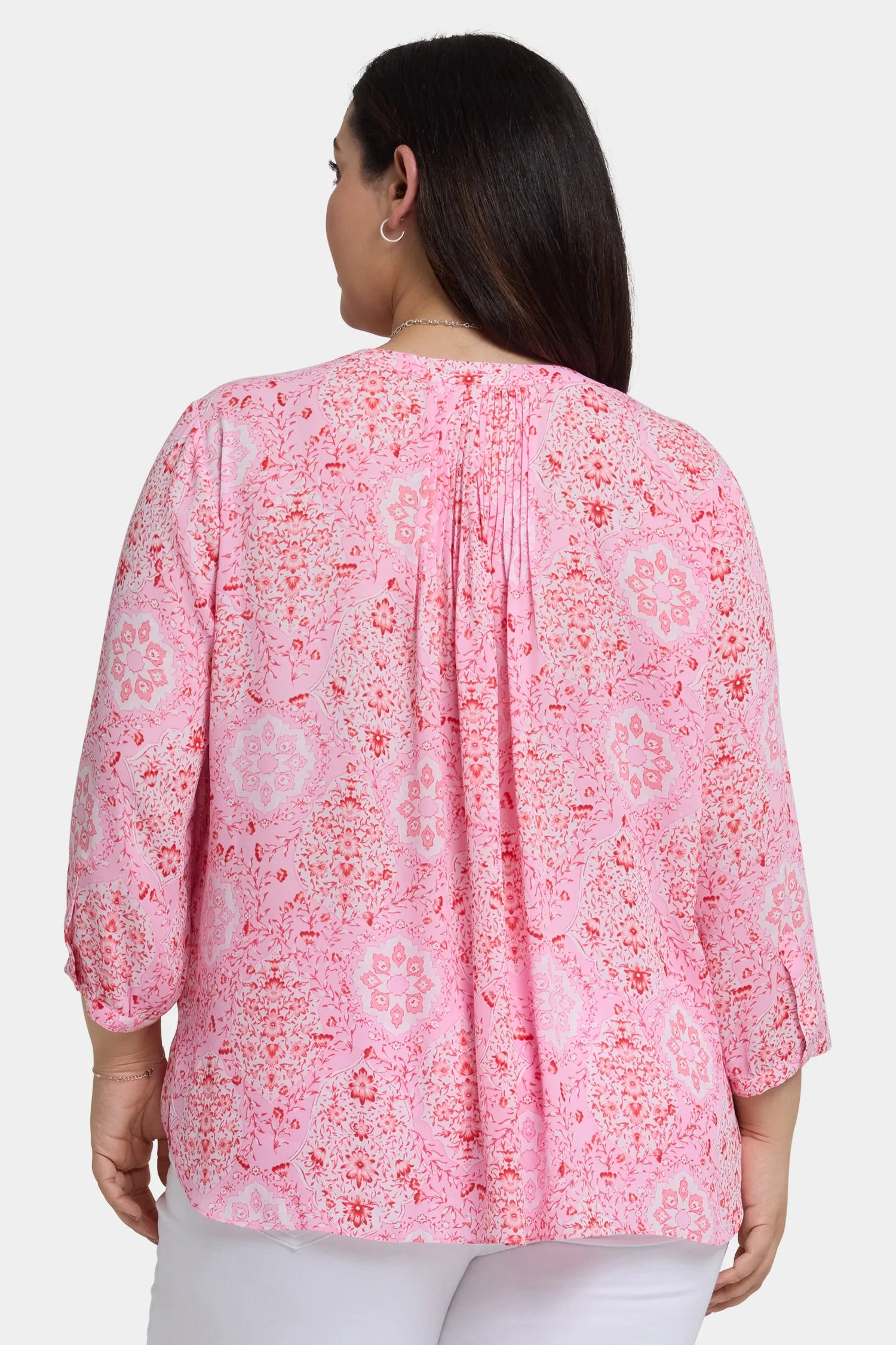 Pintuck Blouse In Plus Size - Isla Magica sold by NYDJ product image thumbnail 2