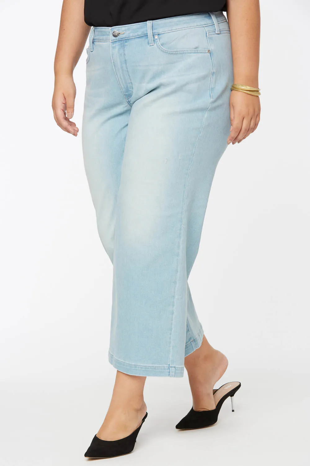 Teresa Wide Leg Ankle Jeans in Plus Size - Naomi sold by NYDJ product image thumbnail 3