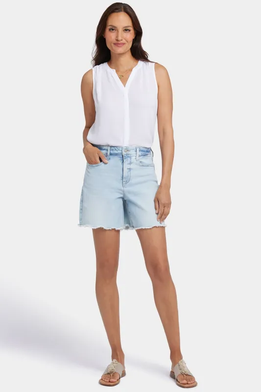 Berkyn Relaxed Denim Shorts - Pamplona Ice sold by NYDJ