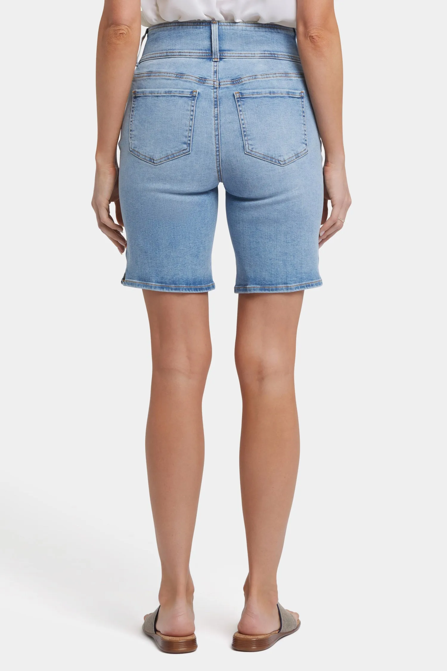 Ella Denim Shorts - Santiago Sea sold by NYDJ product image thumbnail 2