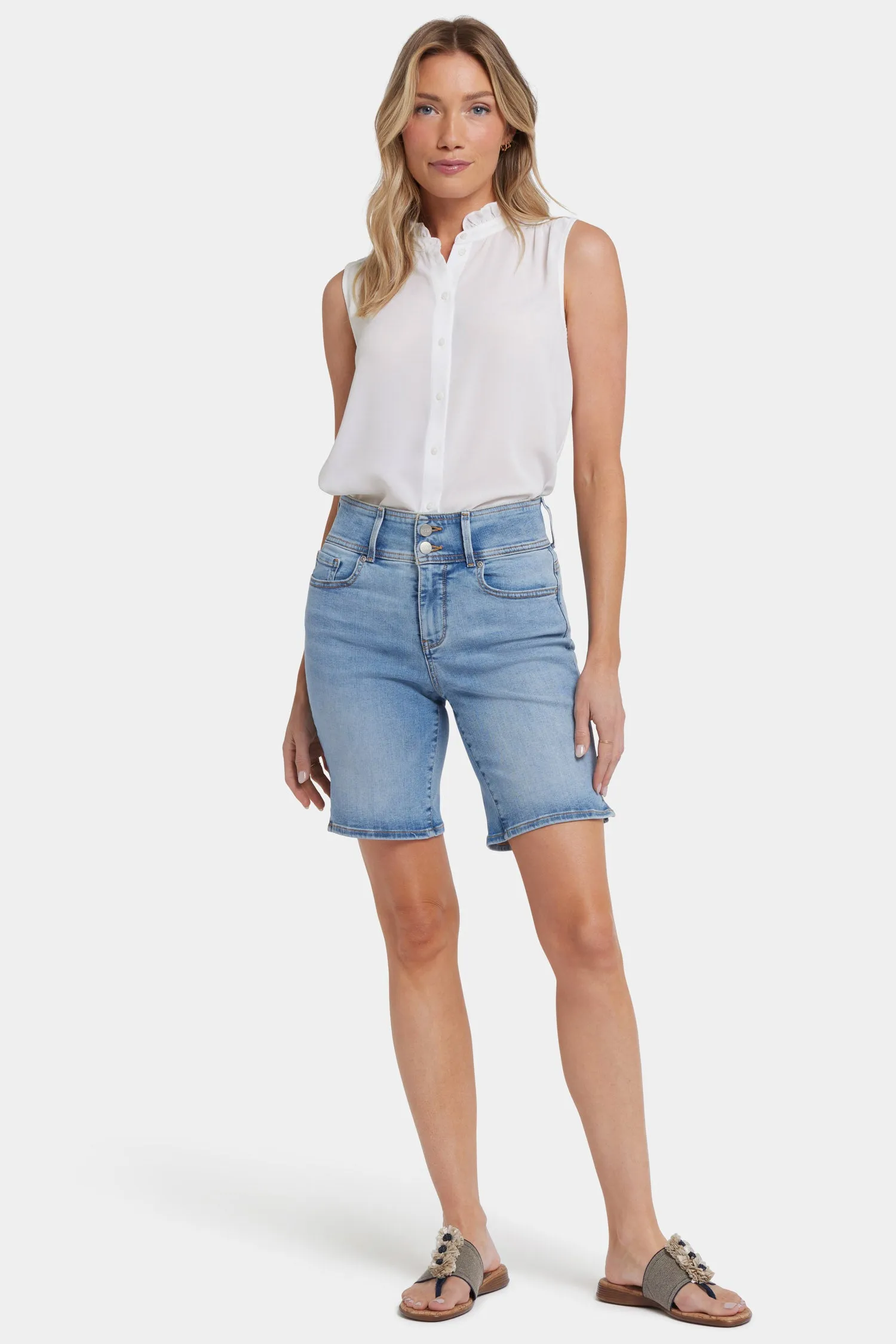 Ella Denim Shorts - Santiago Sea sold by NYDJ