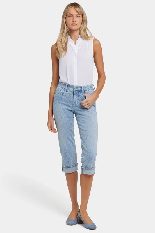 Marilyn Straight Crop Jeans - Alpine Spirit sold by NYDJ