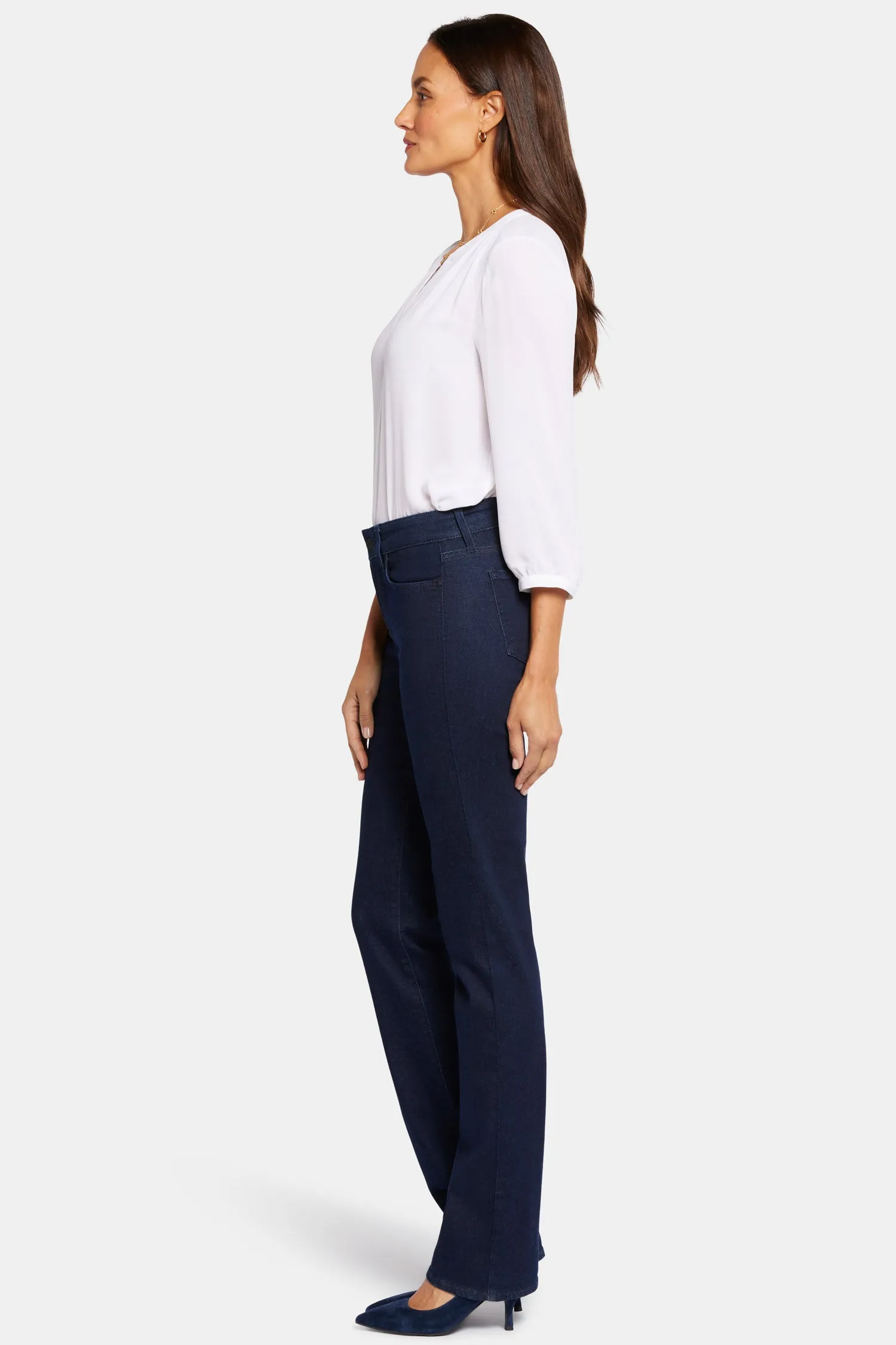 Marilyn Straight Jeans In Tall - Rinse sold by NYDJ product image thumbnail 5