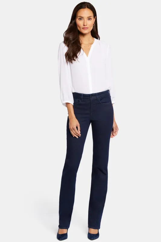 Marilyn Straight Jeans In Petite - Rinse sold by NYDJ